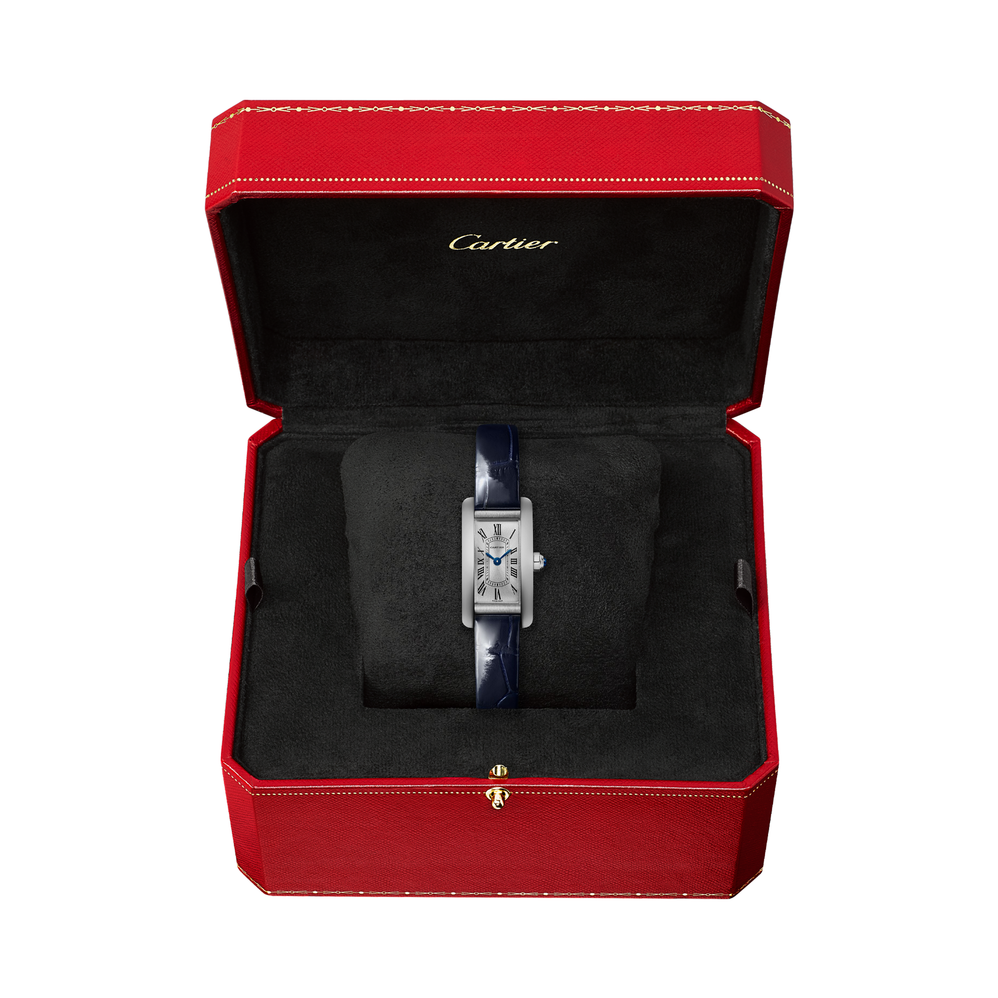 Cartier Tank Américaine Mini, Silver Dial, Roman Numerals_5