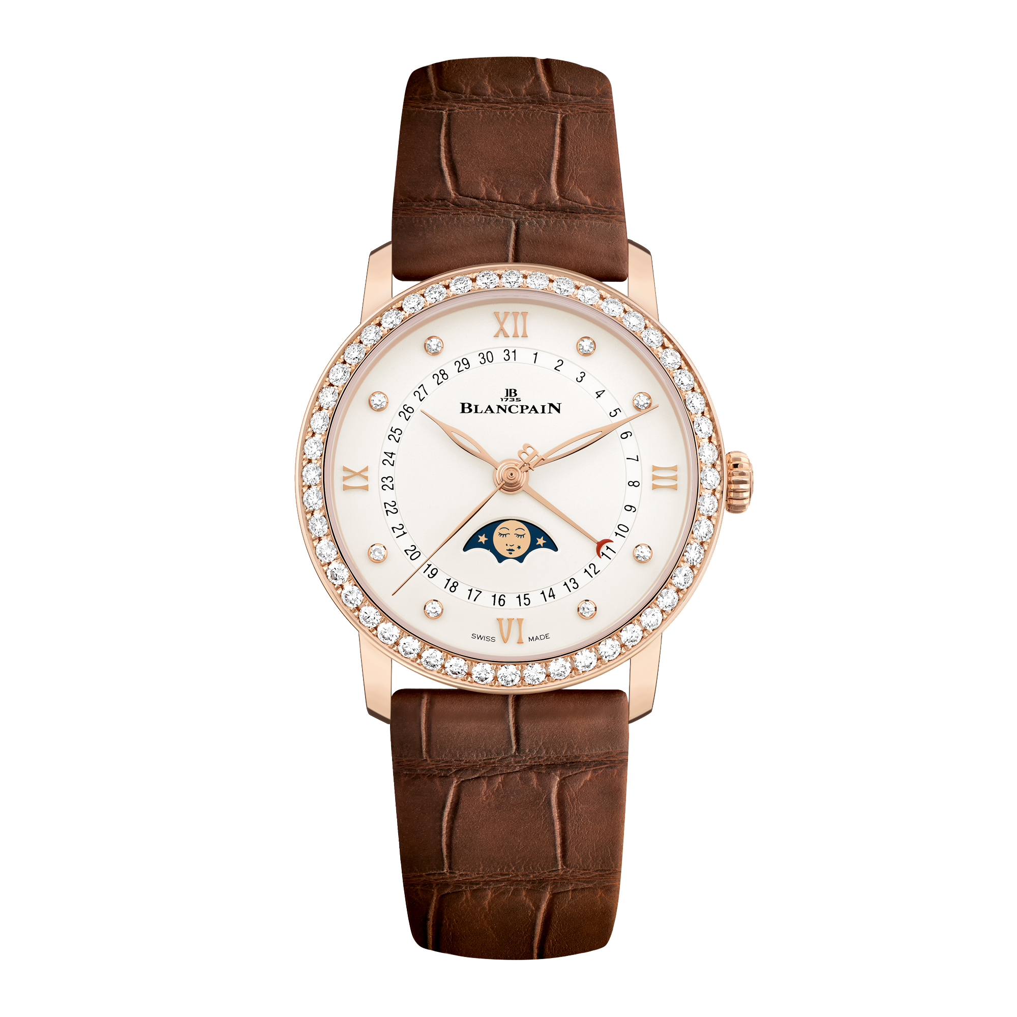 Blancpain Villeret 29.2mm, Ivory Dial, Diamond Numerals_1