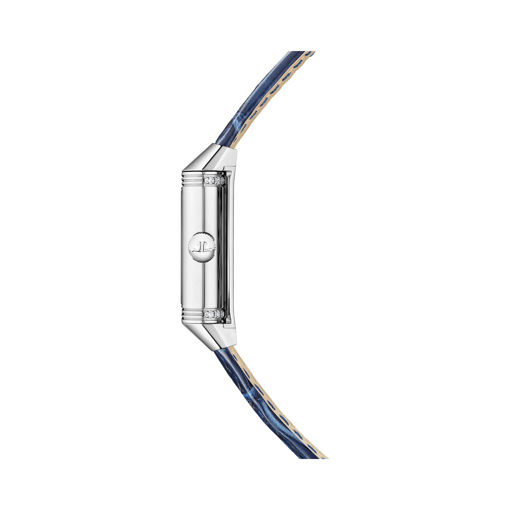 Jaeger-LeCoultre Reverso Classic Small Duetto 21mm, Silvered-grey 
Dial, Arabic Numerals_3