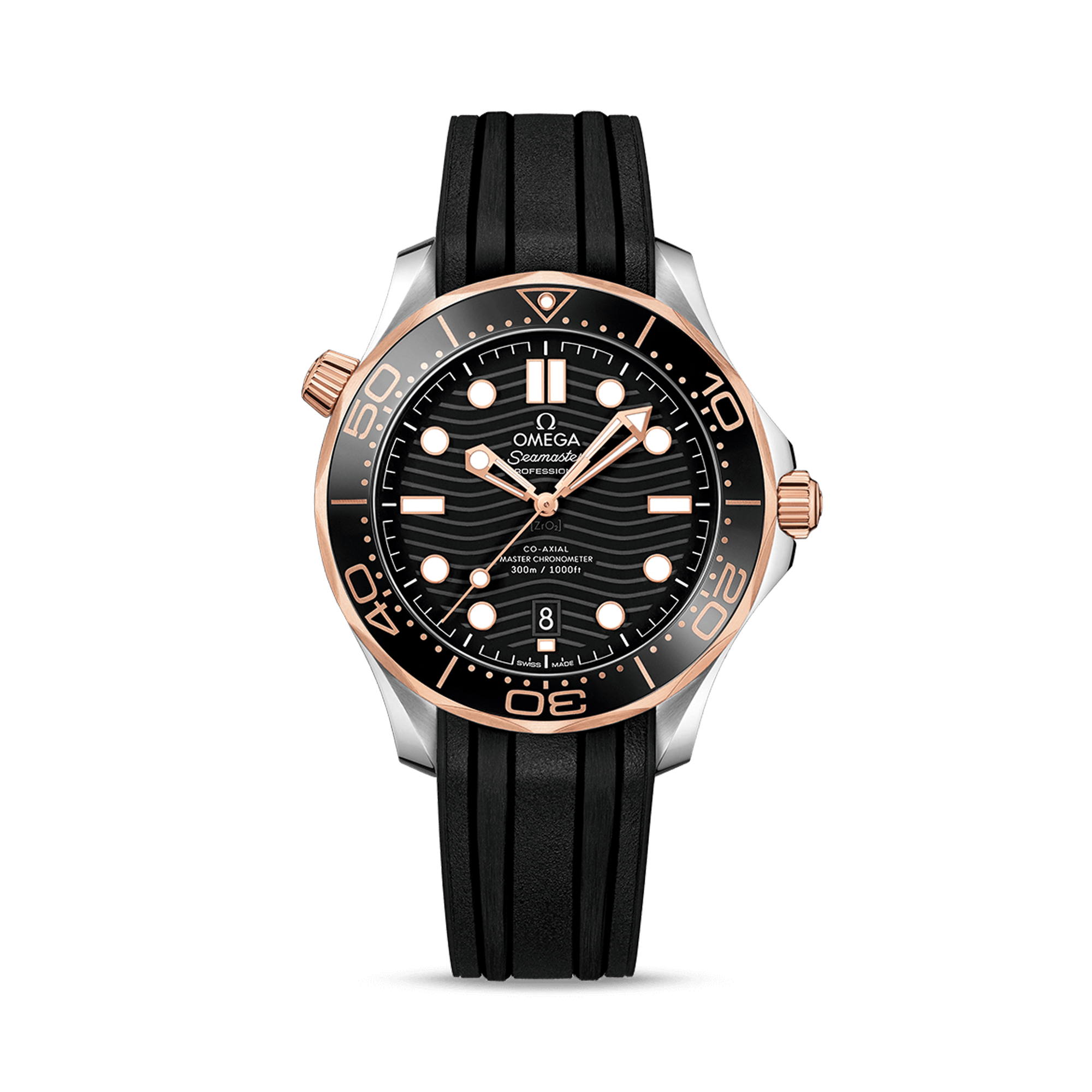 Seamaster Diver 300m 42mm, Black Dial, Baton Numerals_1