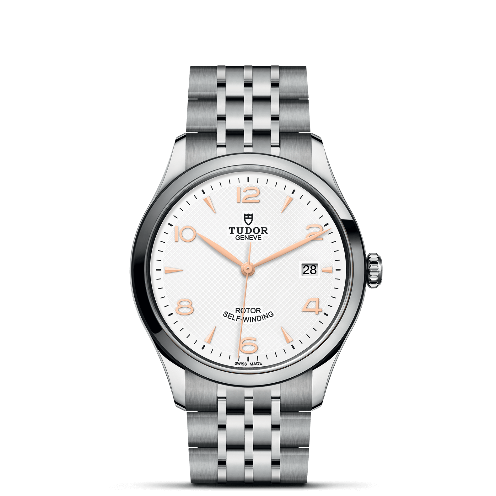 Tudor 1926 39mm, White Dial, Arabic/Baton Markers_1