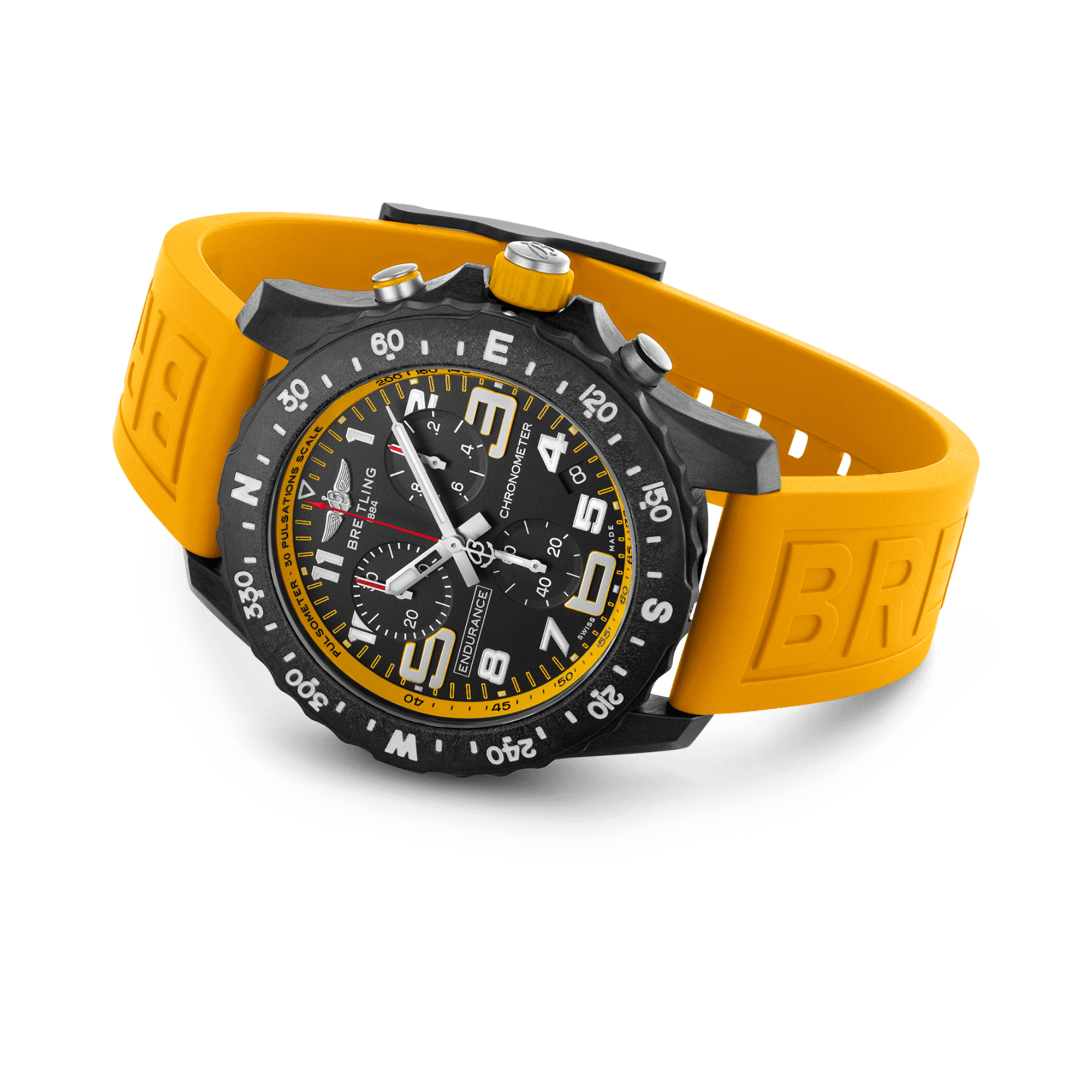 Breitling Endurance Pro 44mm, Black Dial, Arabic Markers_4