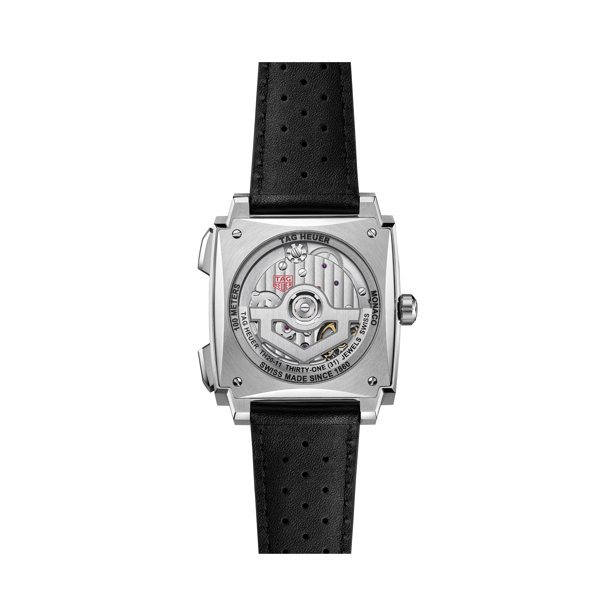 Tag Heuer Monaco Chronograph 39mm, Blue Dial, Baton Numerals_3