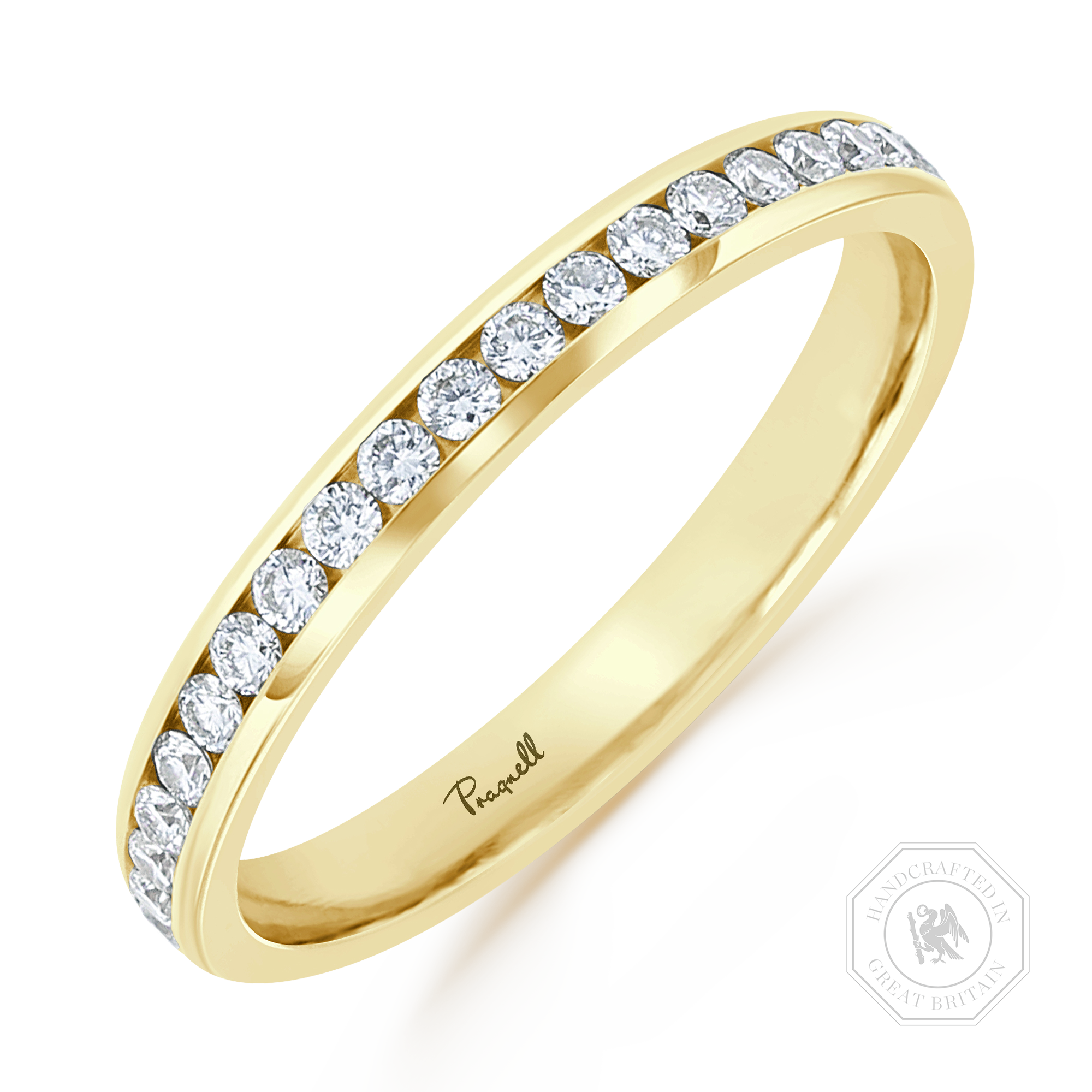 Brilliant Cut Diamond Eternity Ring Brilliant Cut, Eternity, Channel Set_1