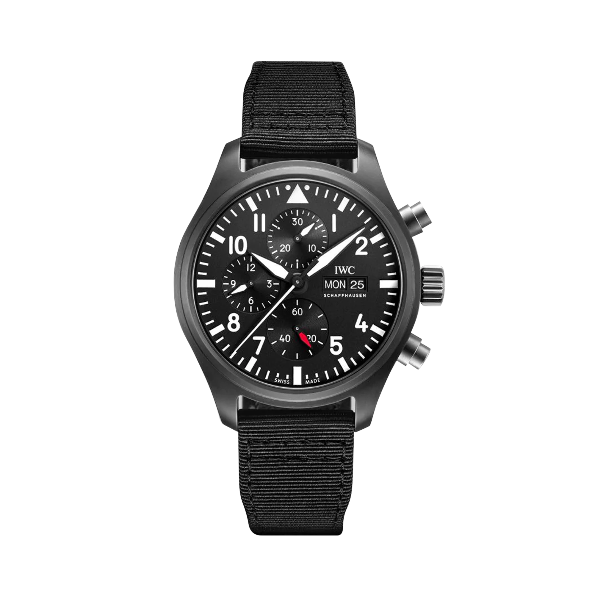 IWC Pilot's Top Gun Chronograph 44mm, Black Dial, Arabic Numerals_1