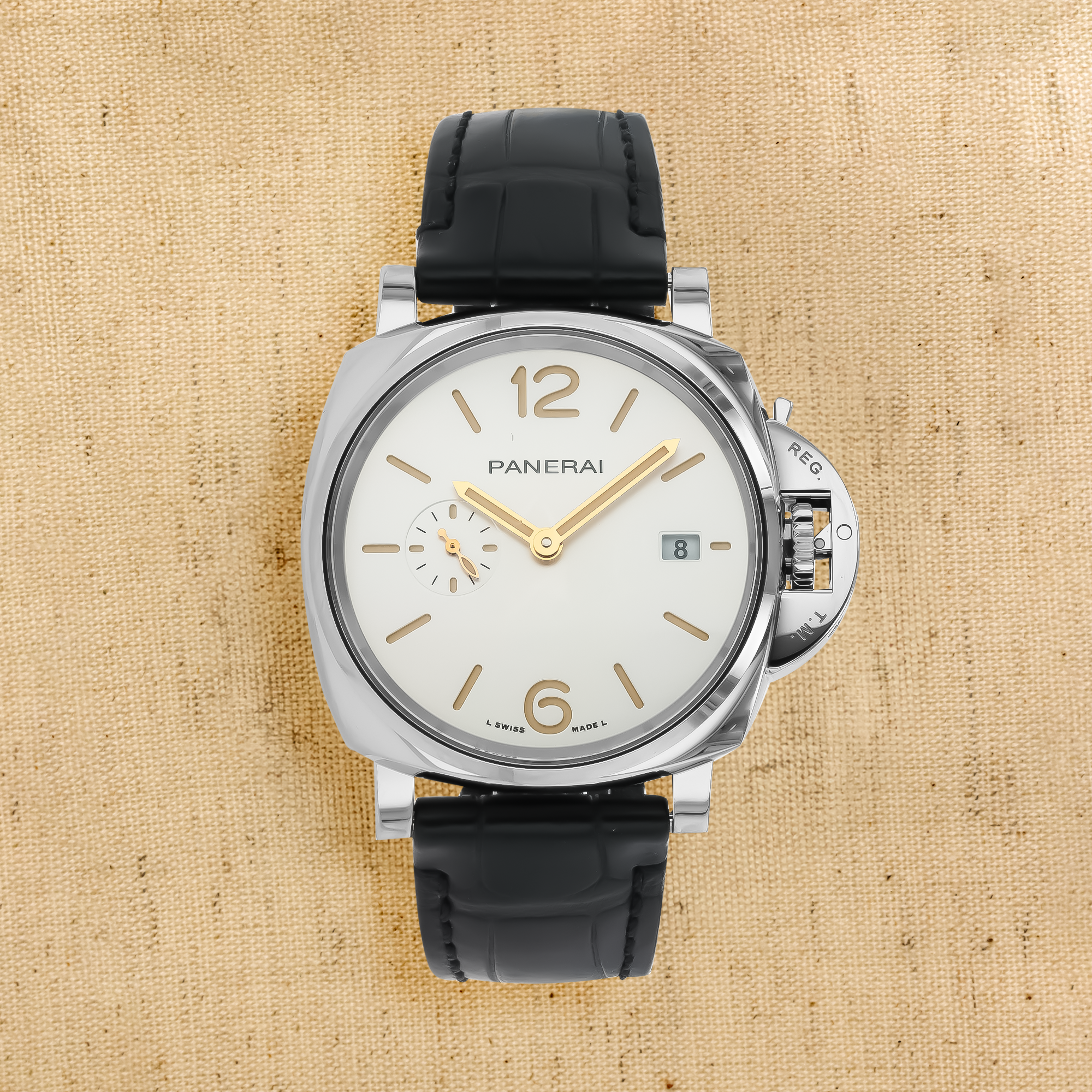 Panerai Luminor Due 42mm, White Dial, Arabic & Baton Numeral_1