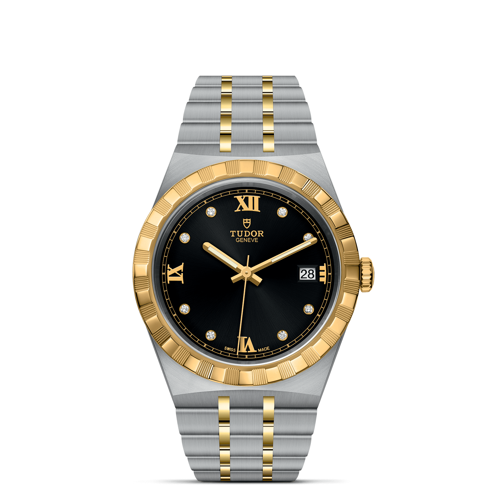 Tudor Royal 38mm. Black Dial. Diamond Numerals_1