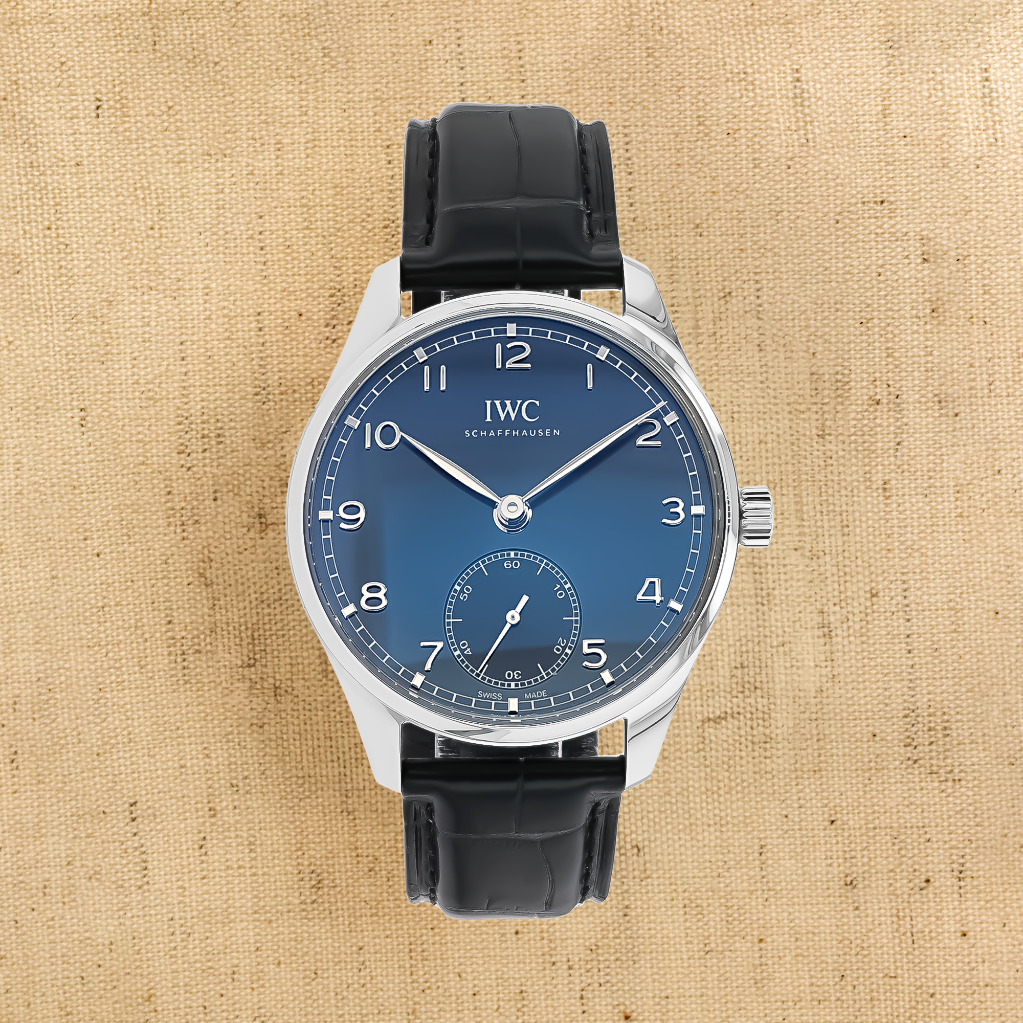 Pre-Owned IWC Portugieser Automatic 40 40.4mm, Blue Dial, Arabic Numerals_1