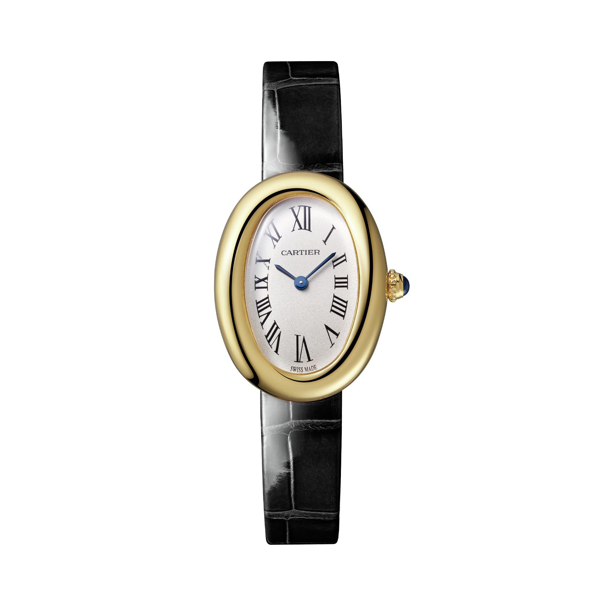 Cartier Baignoire 23mm, Silver Dial, Roman Numerals_1