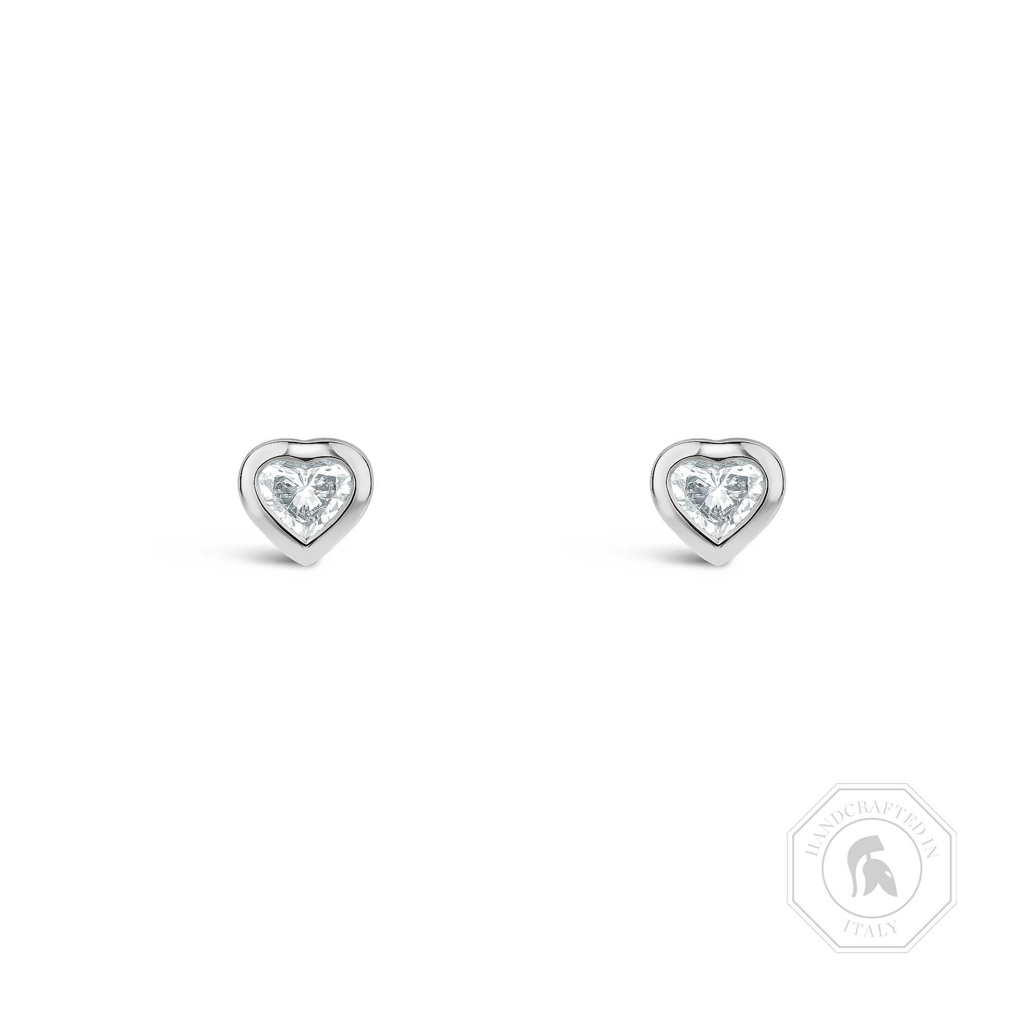 Sundance Diamond Earrings Heartshaped, Rubover Set_1