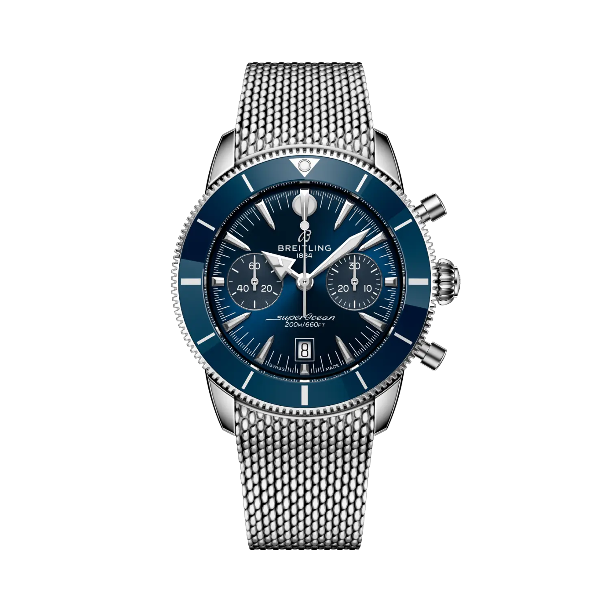 Breitling Superocean Heritage B01 42mm, Blue Dial, Baton Numerals_1