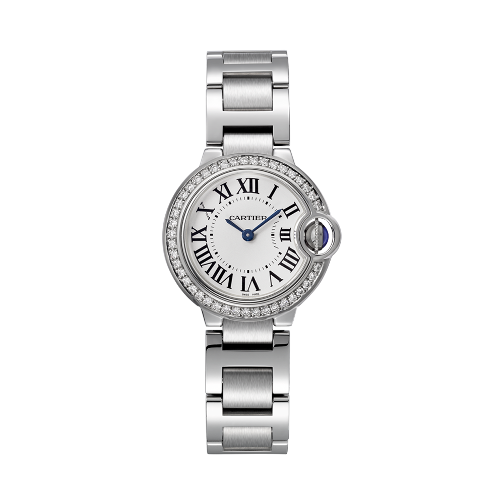 Cartier Ballon Bleu de Cartier 28mm, Silver Dial, Roman Numerals_1