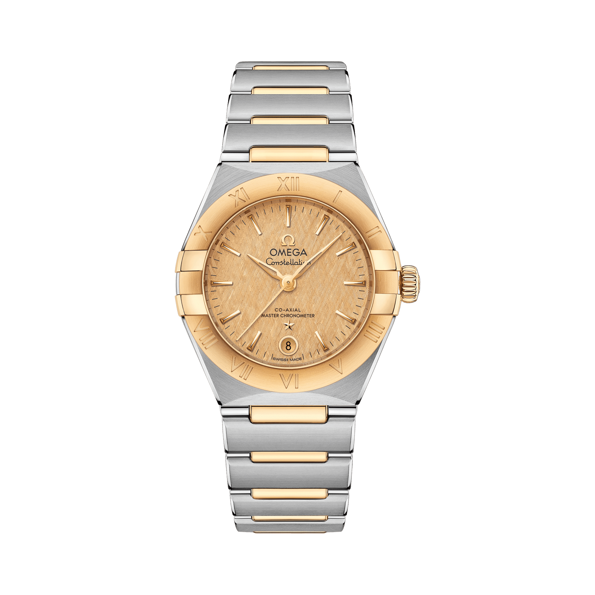 OMEGA Constellation 29mm, Champagne Dial, Baton Numerals_1