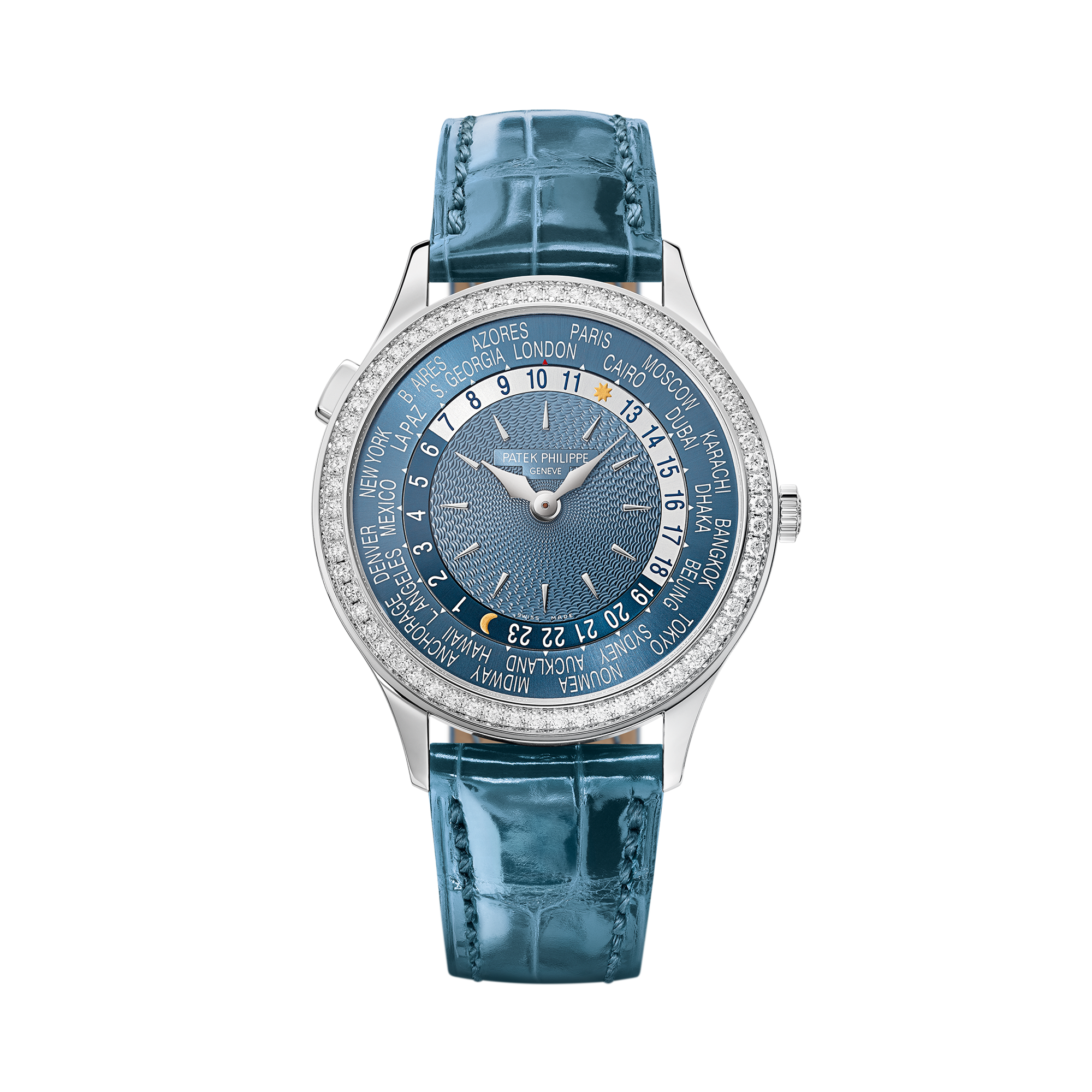 Patek Philippe Complications 36mm, Blue Dial, Baton Numerals_1