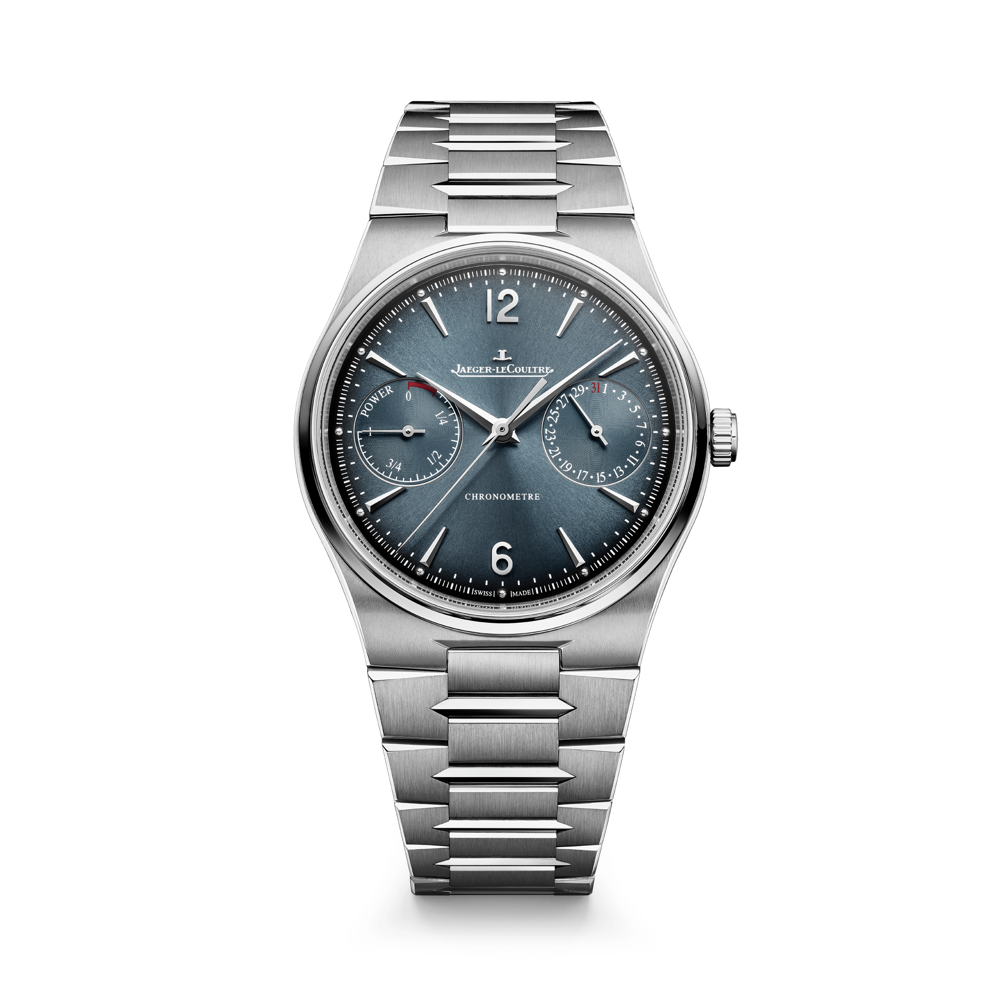 Jaeger-LeCoultre Master Control Tribute Duoface Small Seconds 39mm, Blue-Grey Dial, Arabic/Baton Numerals_1