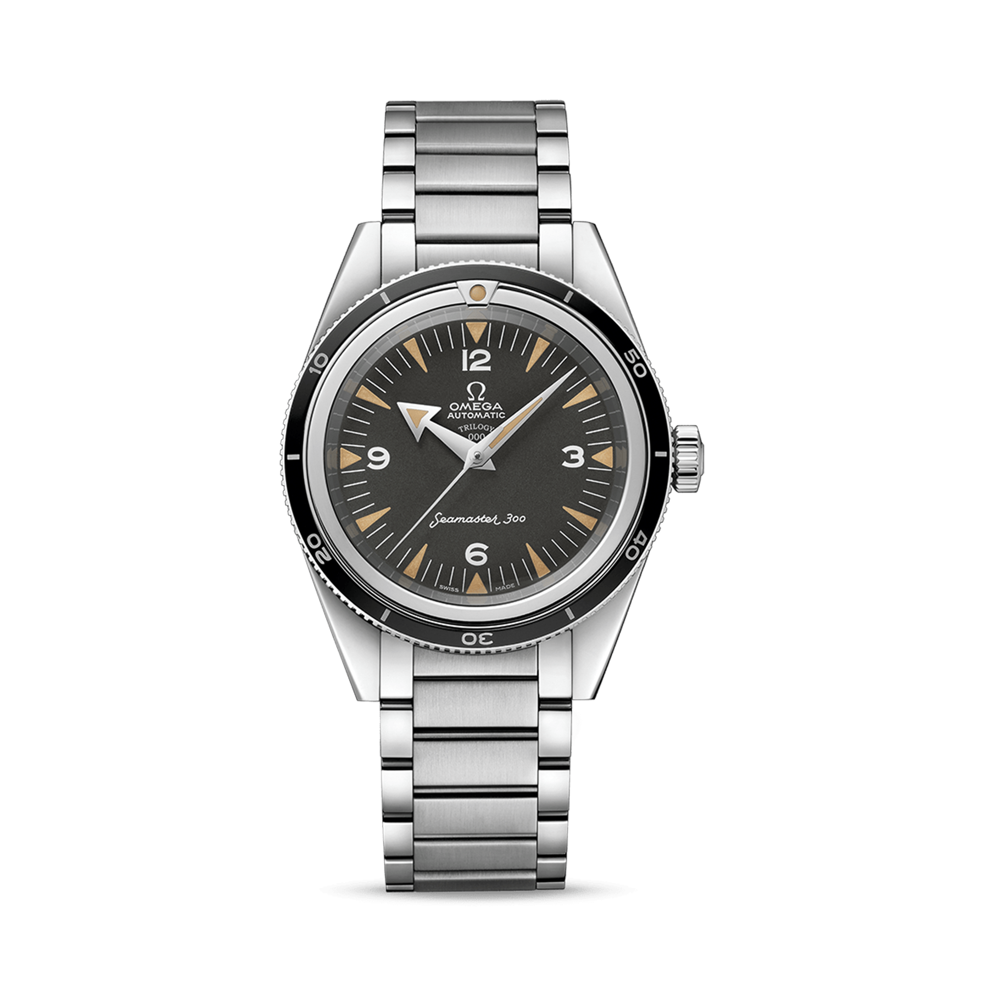 OMEGA Seamaster, The 1957 Trilogy, Trilogy Set Limited Edition 557 39mm, Black Dial, Arabic/Baton Numerals_1