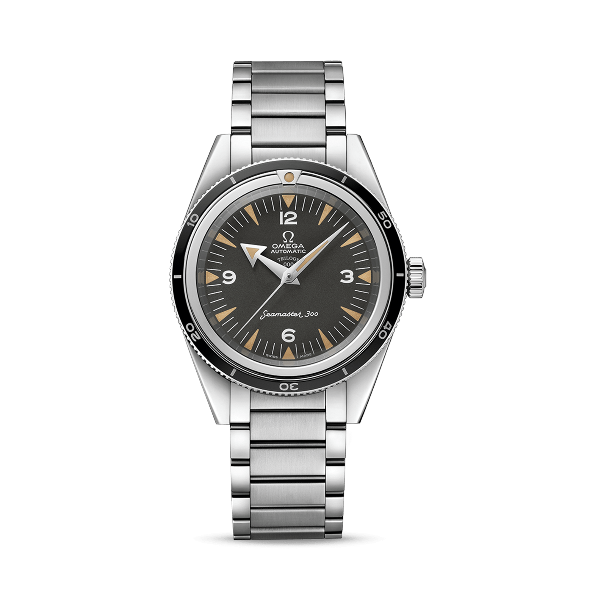 OMEGA Seamaster, The 1957 Trilogy, Trilogy Set Limited Edition 557 39mm, Black Dial, Arabic/Baton Numerals_1