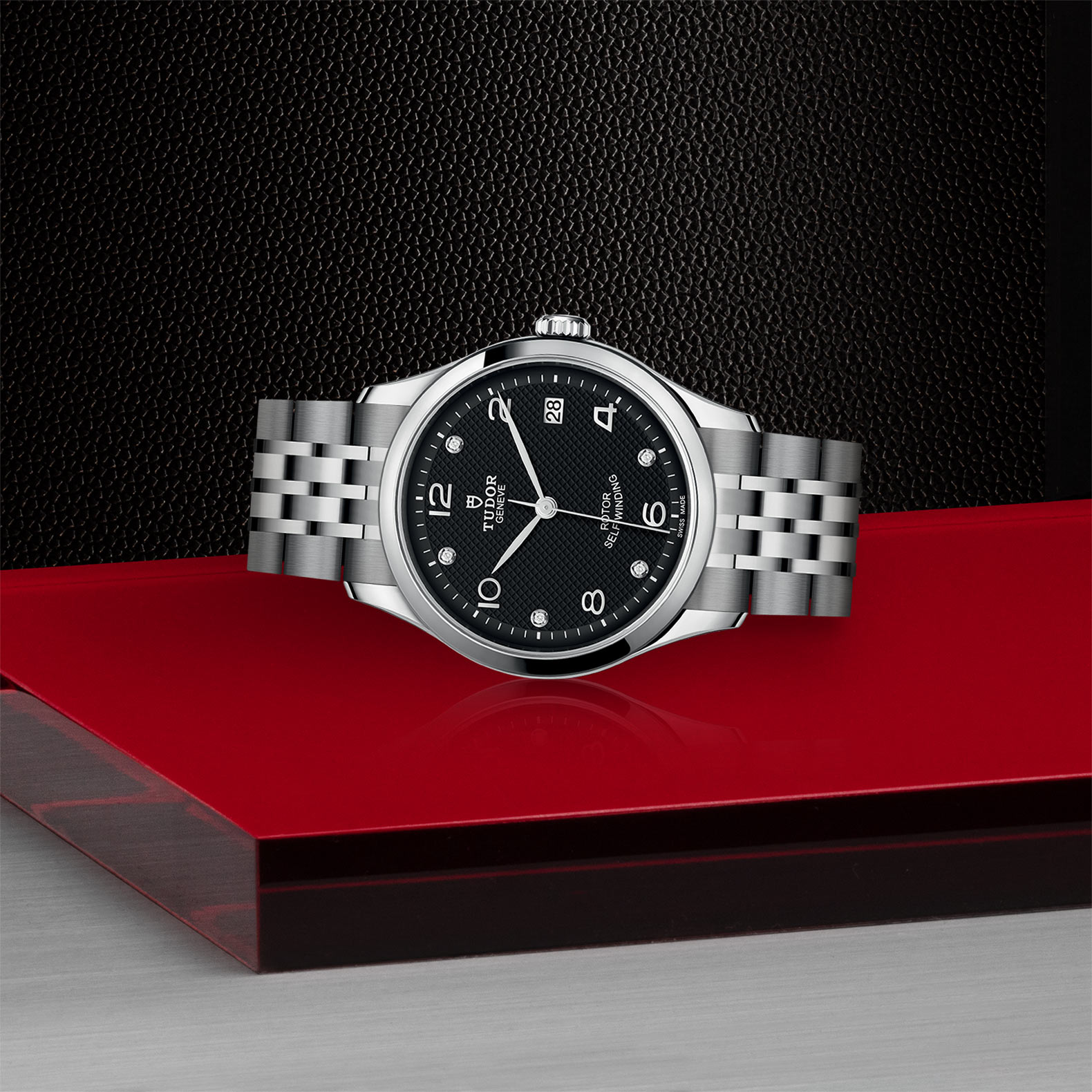 Tudor 1926 36mm. Black Dial. Diamond Numerals_2