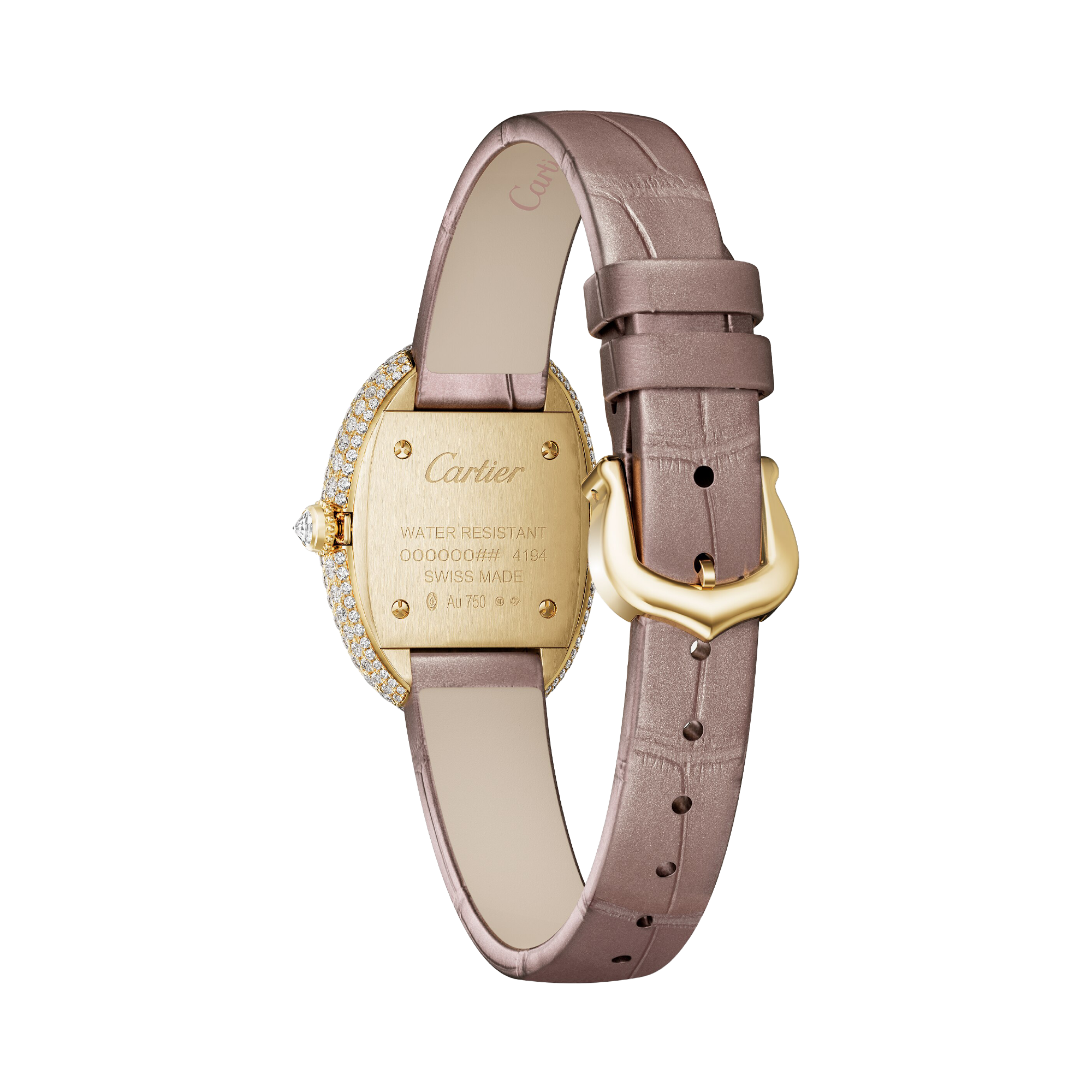 Cartier Baignoire de Cartier 23.1mm, Mother of Pearl Dial, Roman Numerals_4