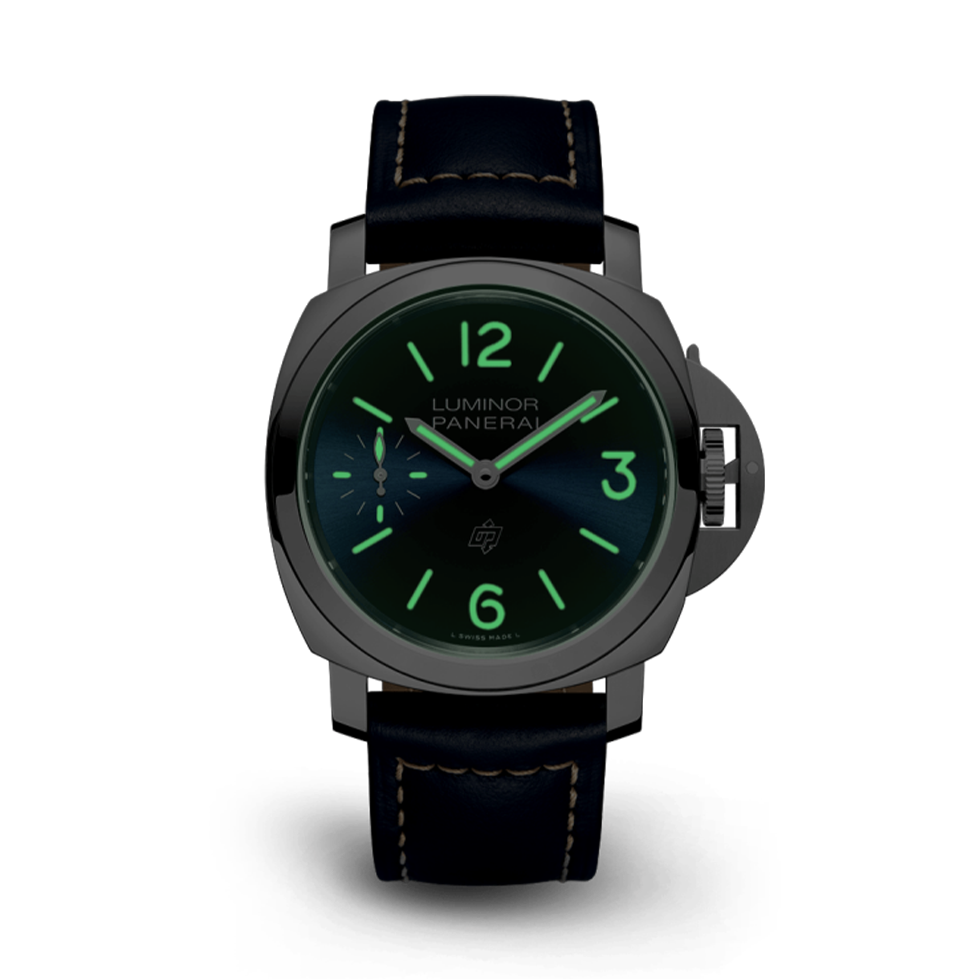 Panerai Luminor Logo - 44mm 44mm, Blue Dial, Arabic/Baton Numerals_3