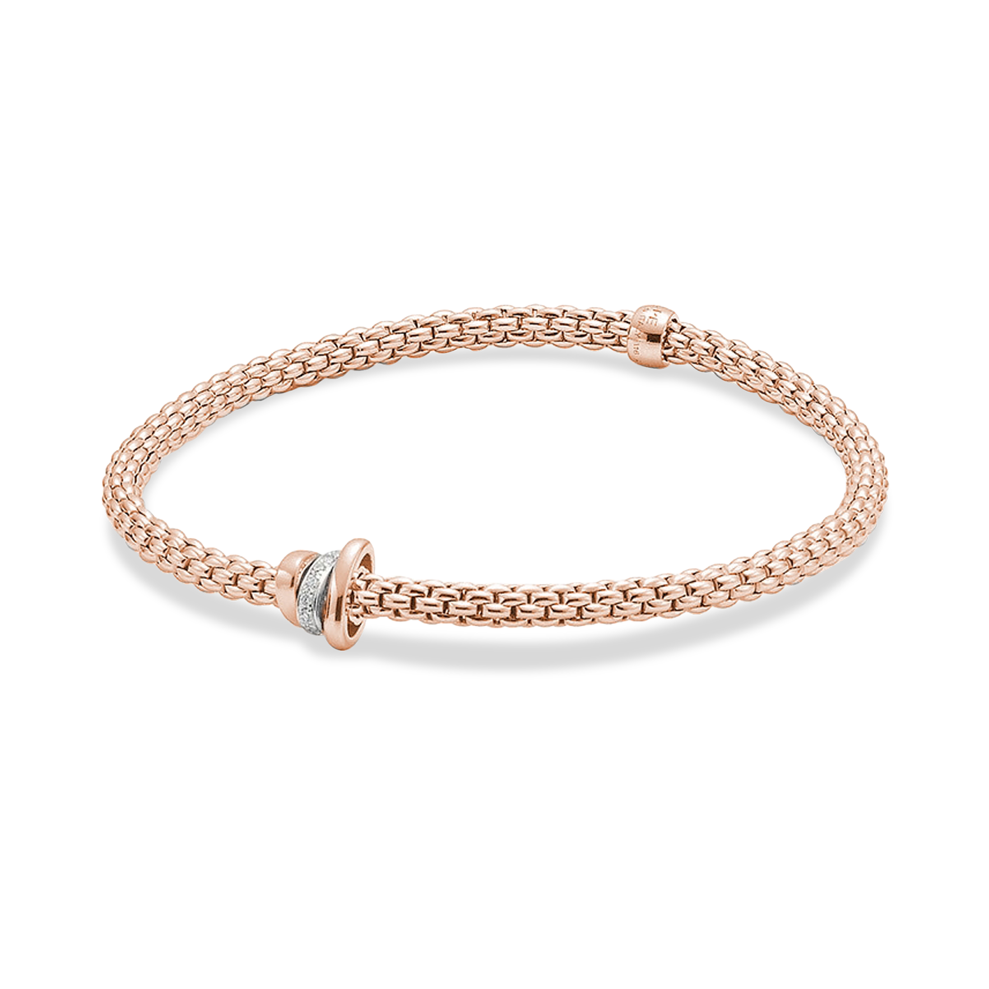Fope Flex'it Prima Diamond Bracelet Brilliant Cut, Grain Set_1