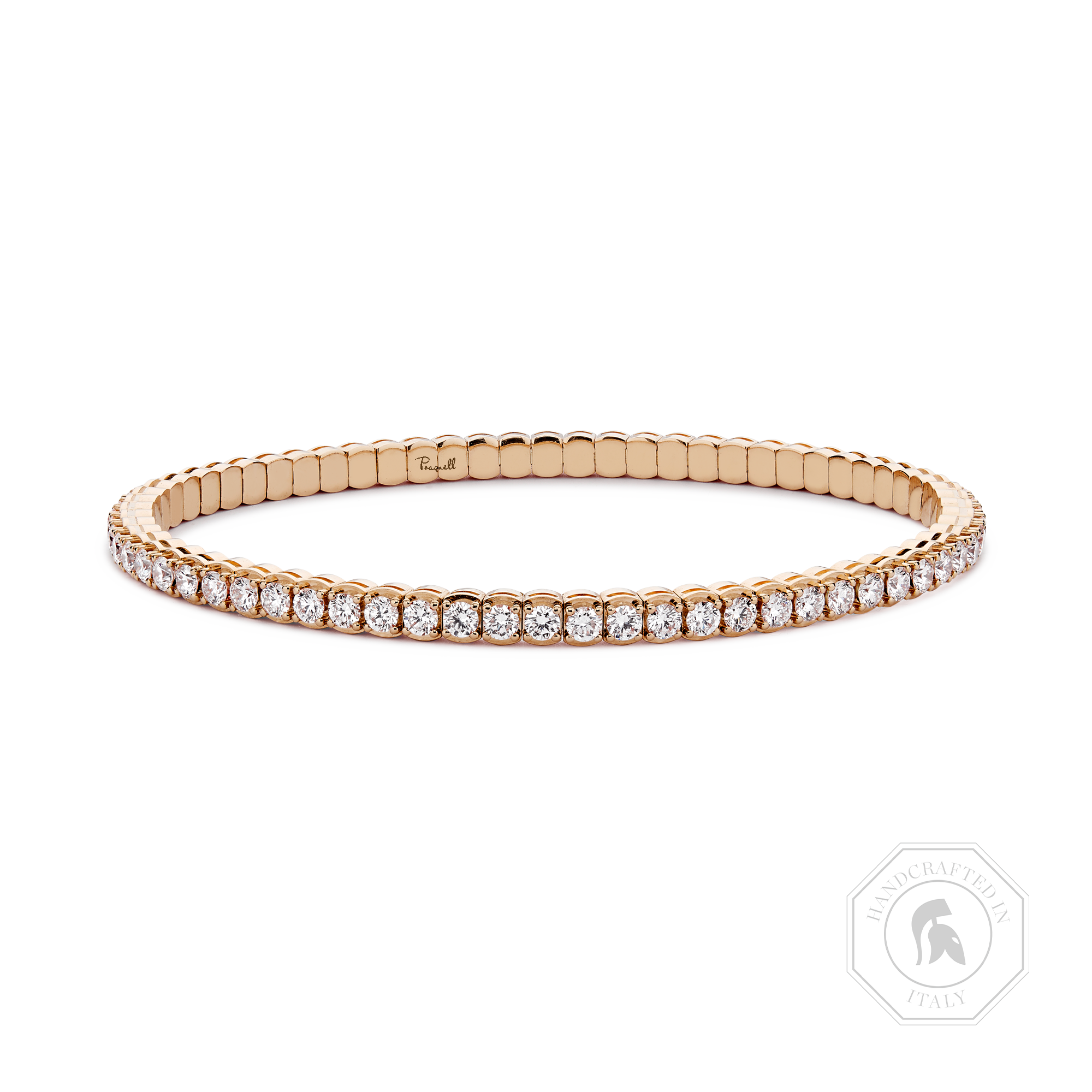 Expandable Diamond Bangle Brilliant Cut, Four Claw Set_1