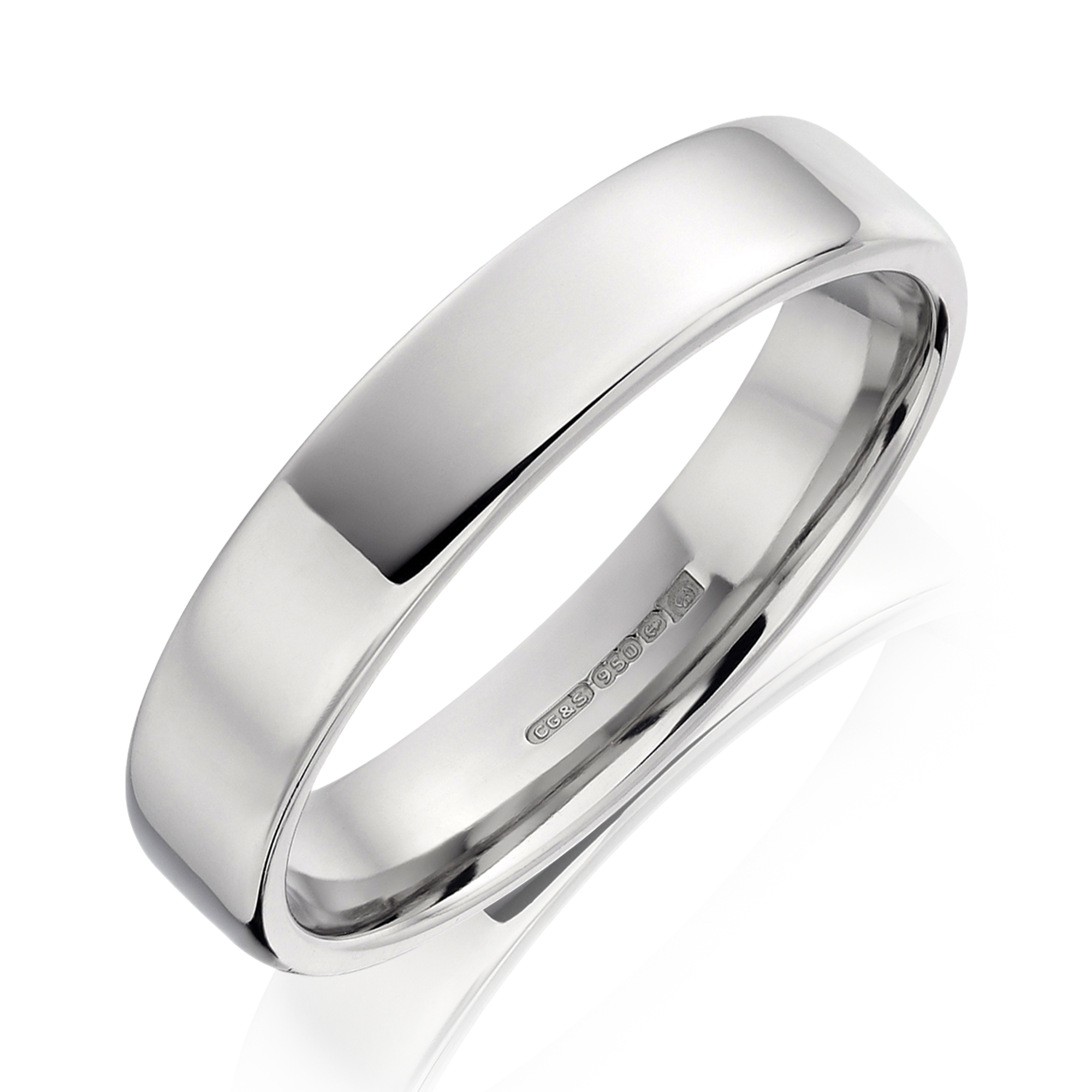 5mm Flat Court Wedding Ring _1