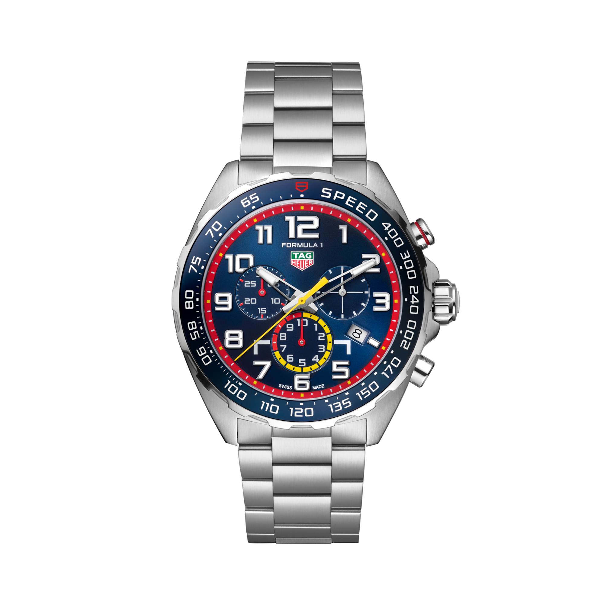 Tag Heuer Formula 1 x Red Bull Chronograph 43mm, Blue Dial, Arabic and Baton Numerals_1