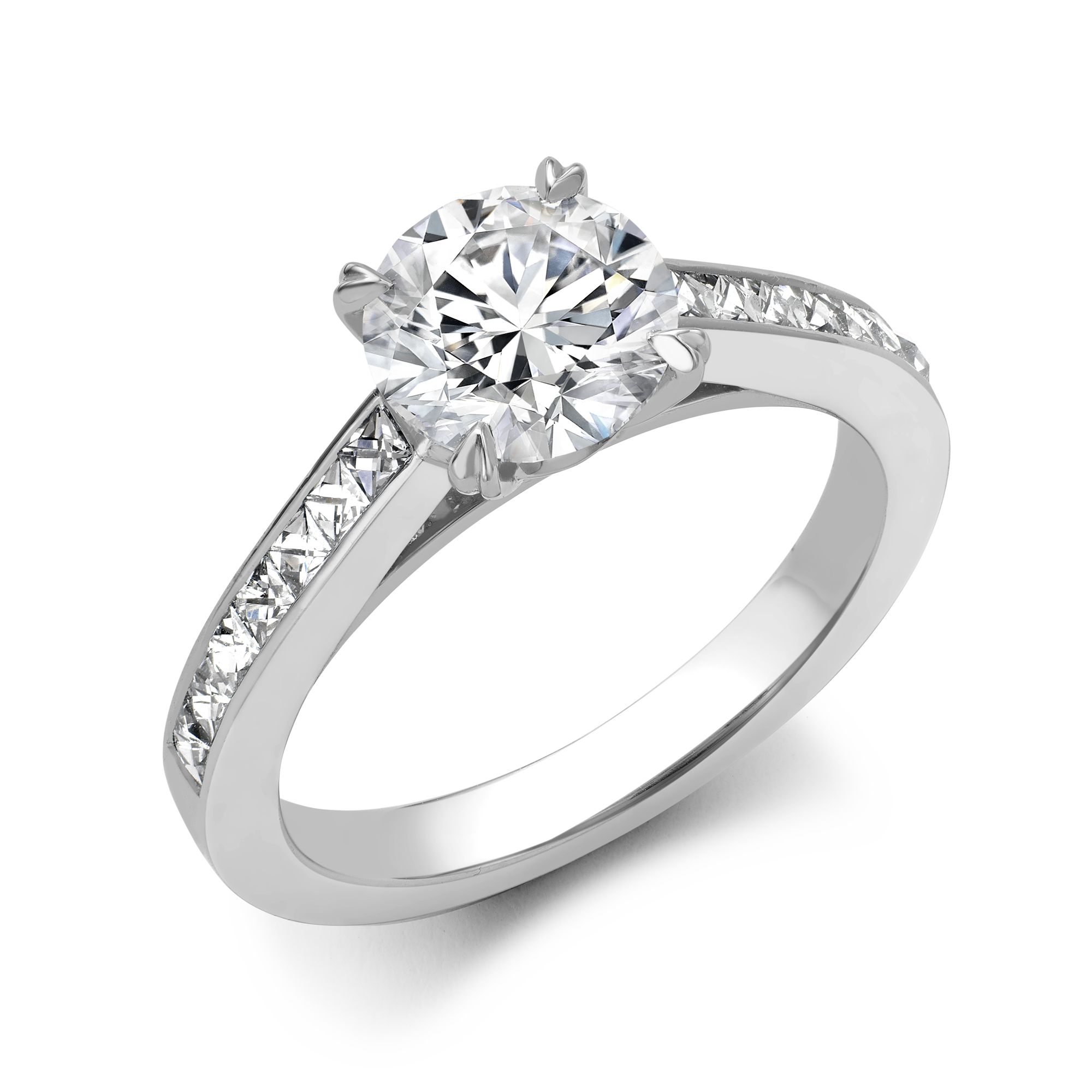 Gatsby 1.51ct Diamond Solitaire Ring Brilliant cut, Claw set_1