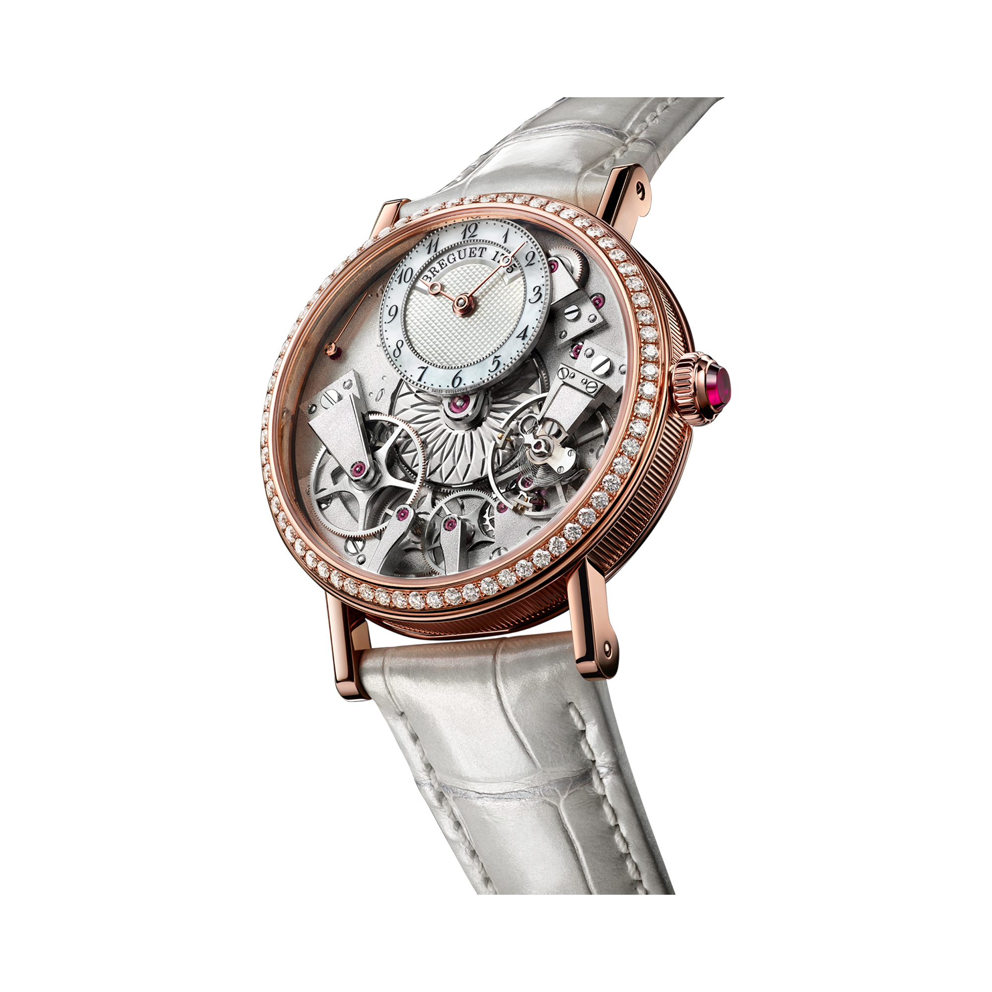 Breguet Tradition 37mm, Mother of Pearl Dial, Arabic Numerals_3