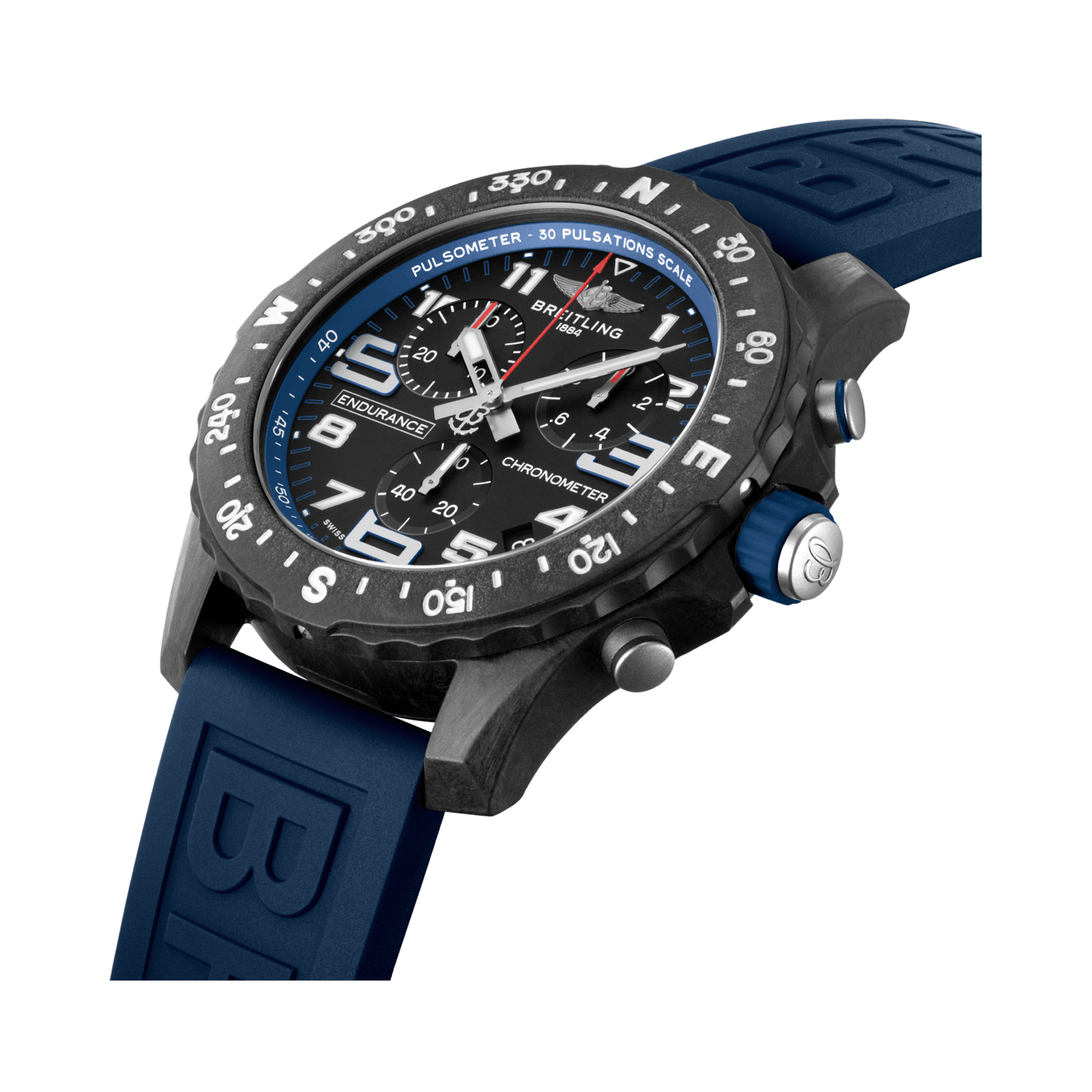 Breitling  Endurance Pro 44mm, Blue Dial, Arabic Numerals_3