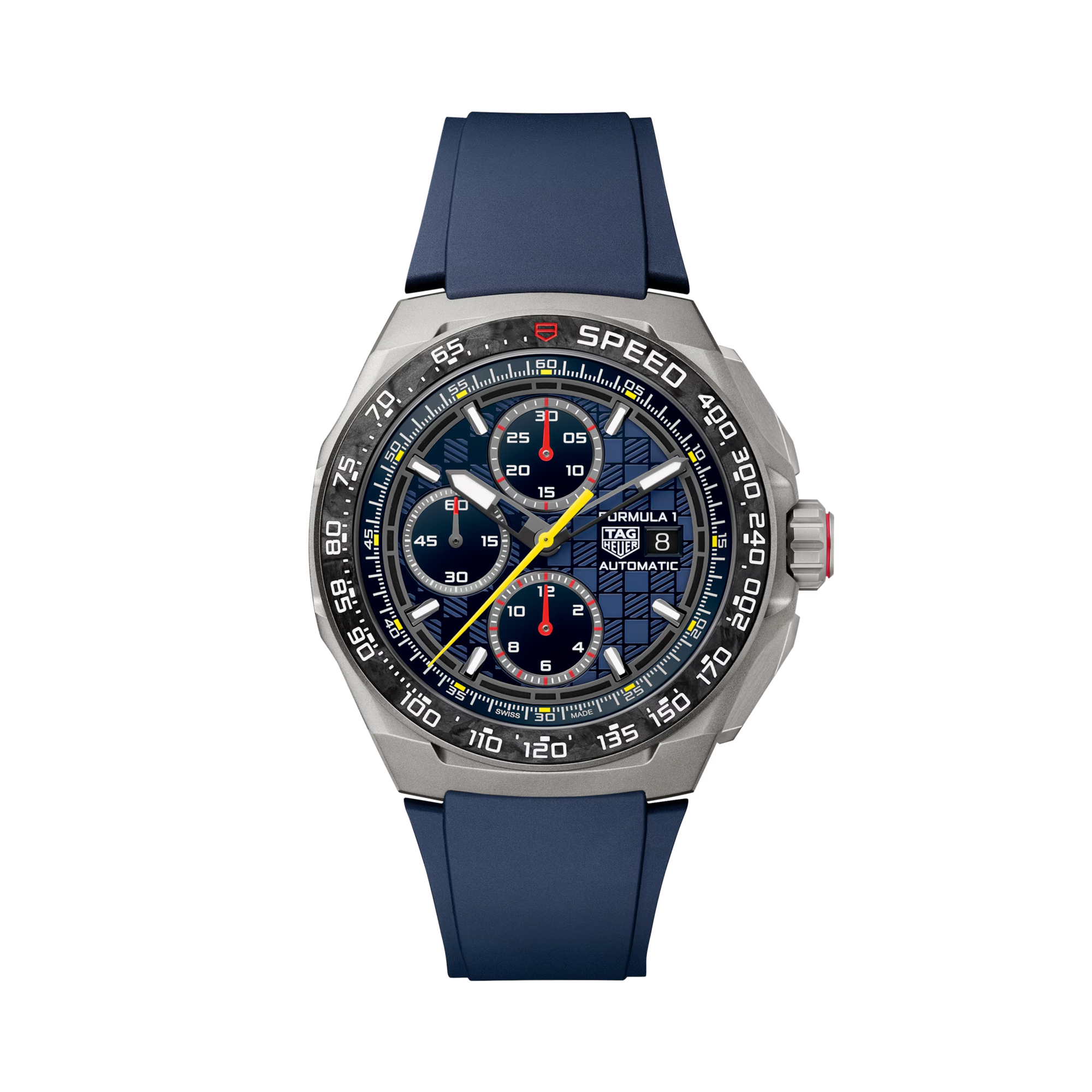 Tag Heuer Formula 1 Chronograph x Oracle Red Bull Racing 44mm, Blue Dial, Baton Numerals_1
