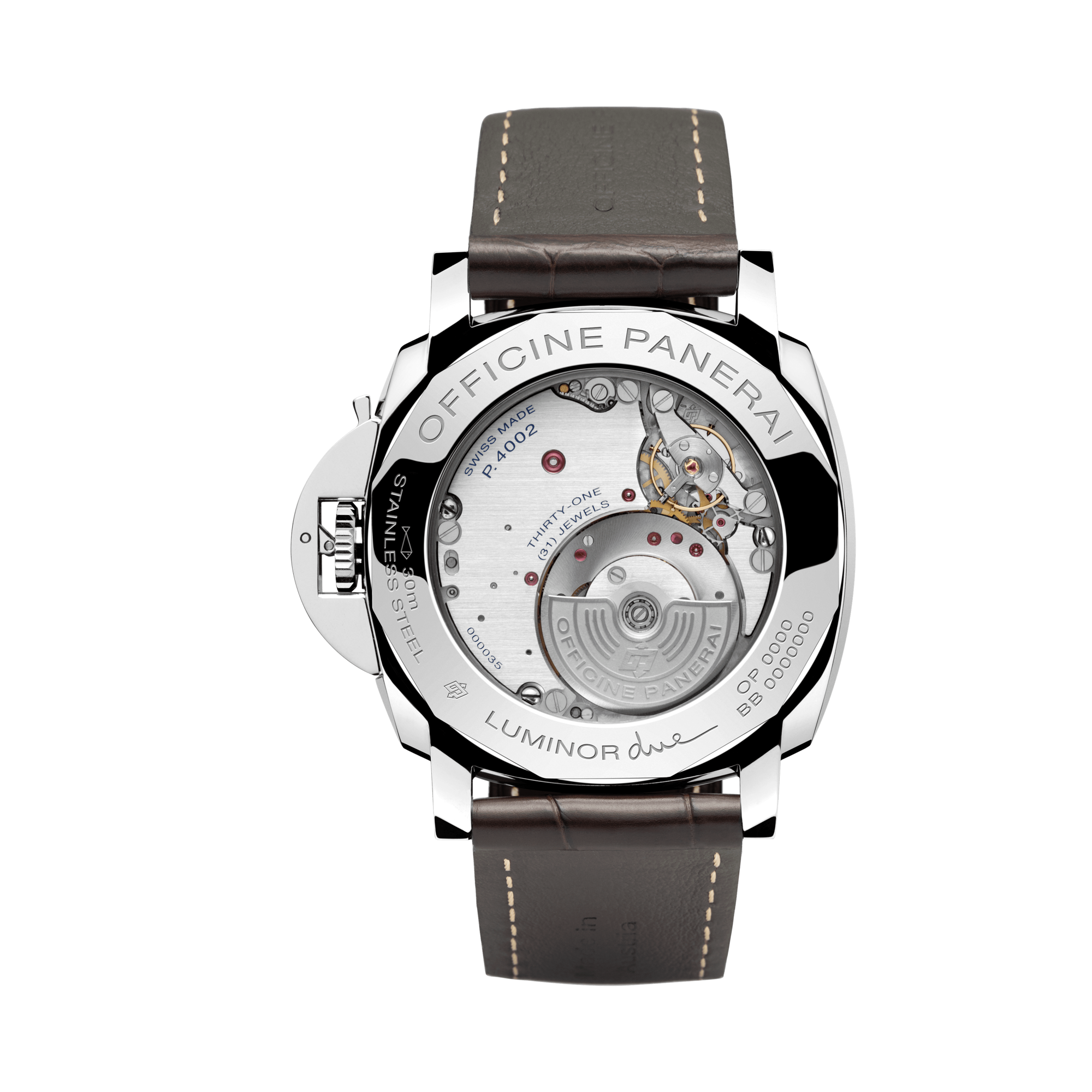 Luminor Due GMT Power Reserve - 45mm Grey Dial, Arabic/Baton Numerals_2