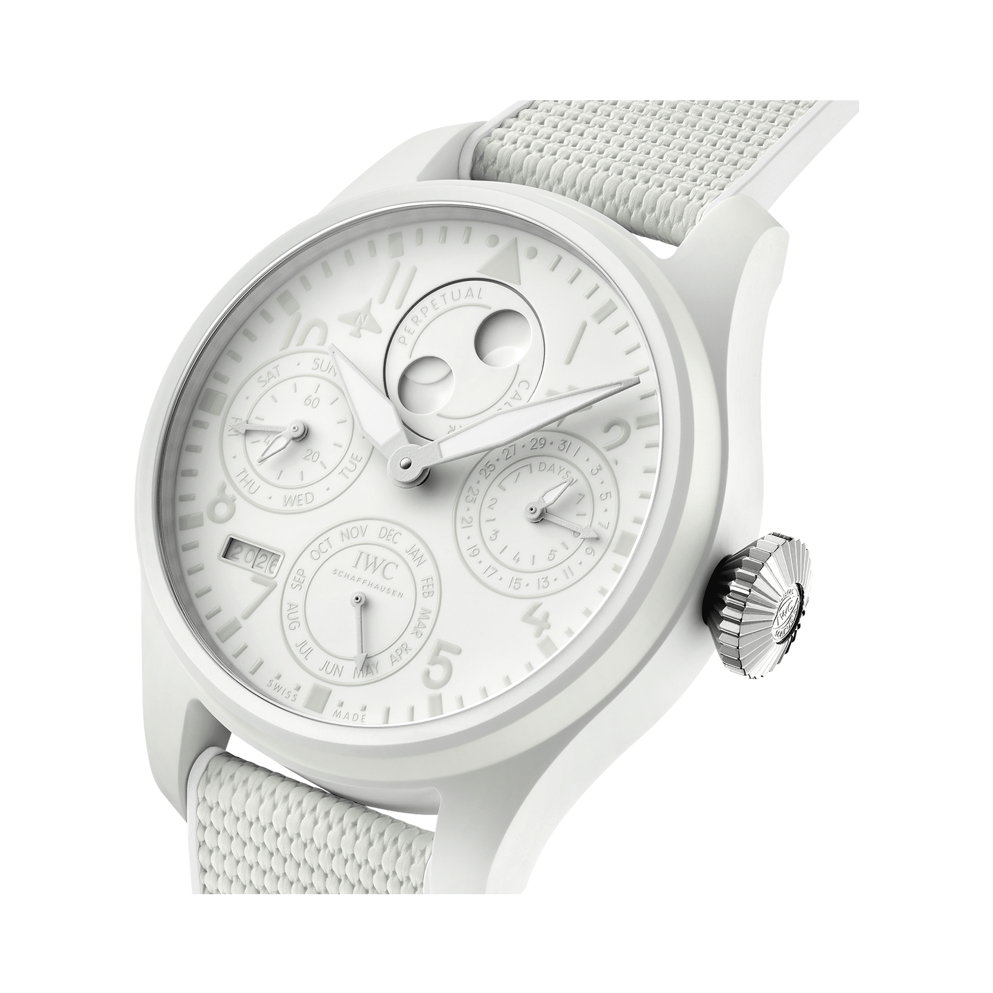 Big IWC Pilot's 46.5 mm, White Dial, Arabic/Baton Numerals_3