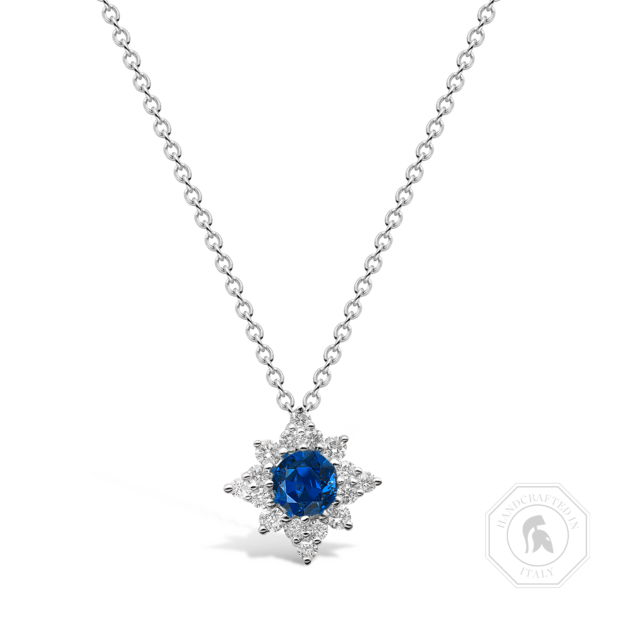 Star Struck Sapphire Pendant Brilliant cut, Claw set_1