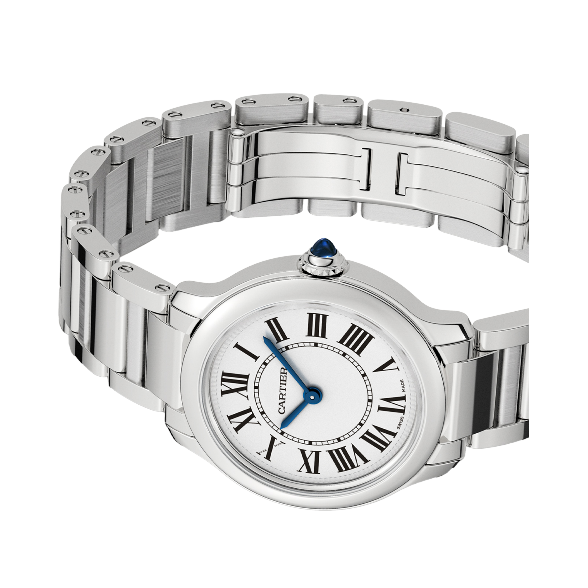 Cartier Ronde Must 29mm, Silver Dial, Roman Numerals_3