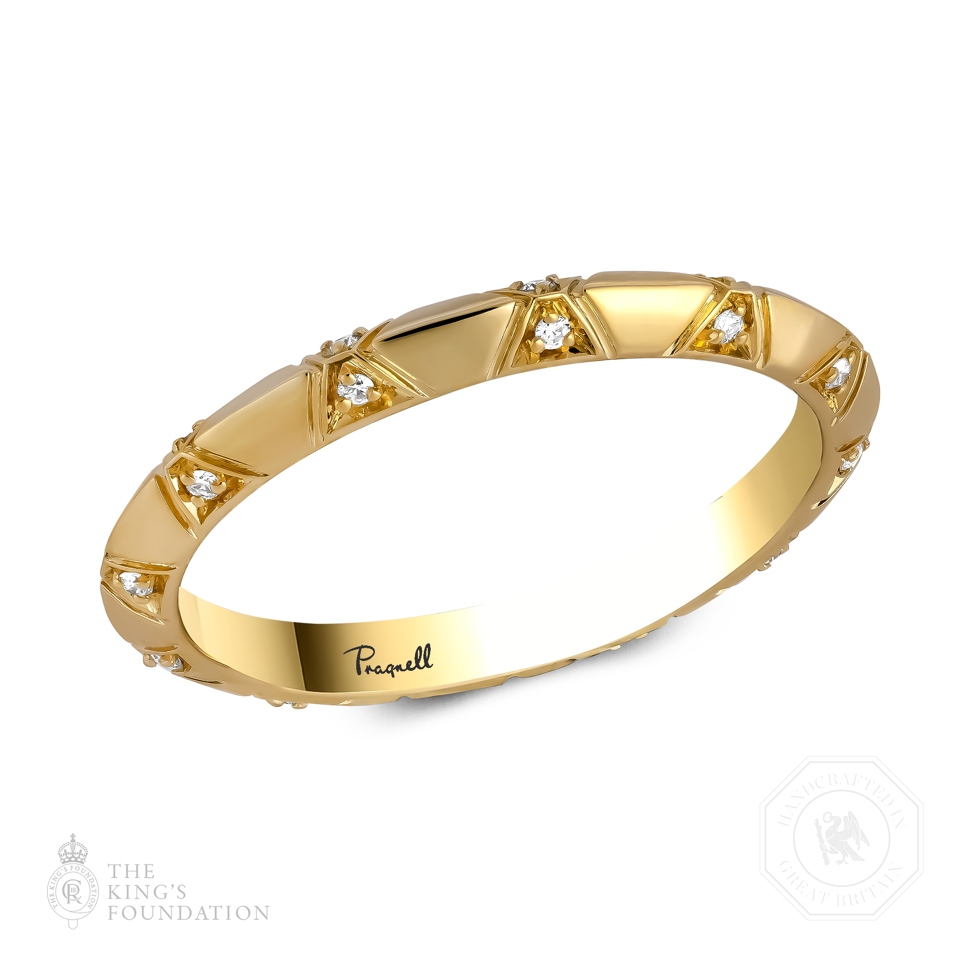 Origins Small Diamond Set Ring Brilliant cut, Claw set_1