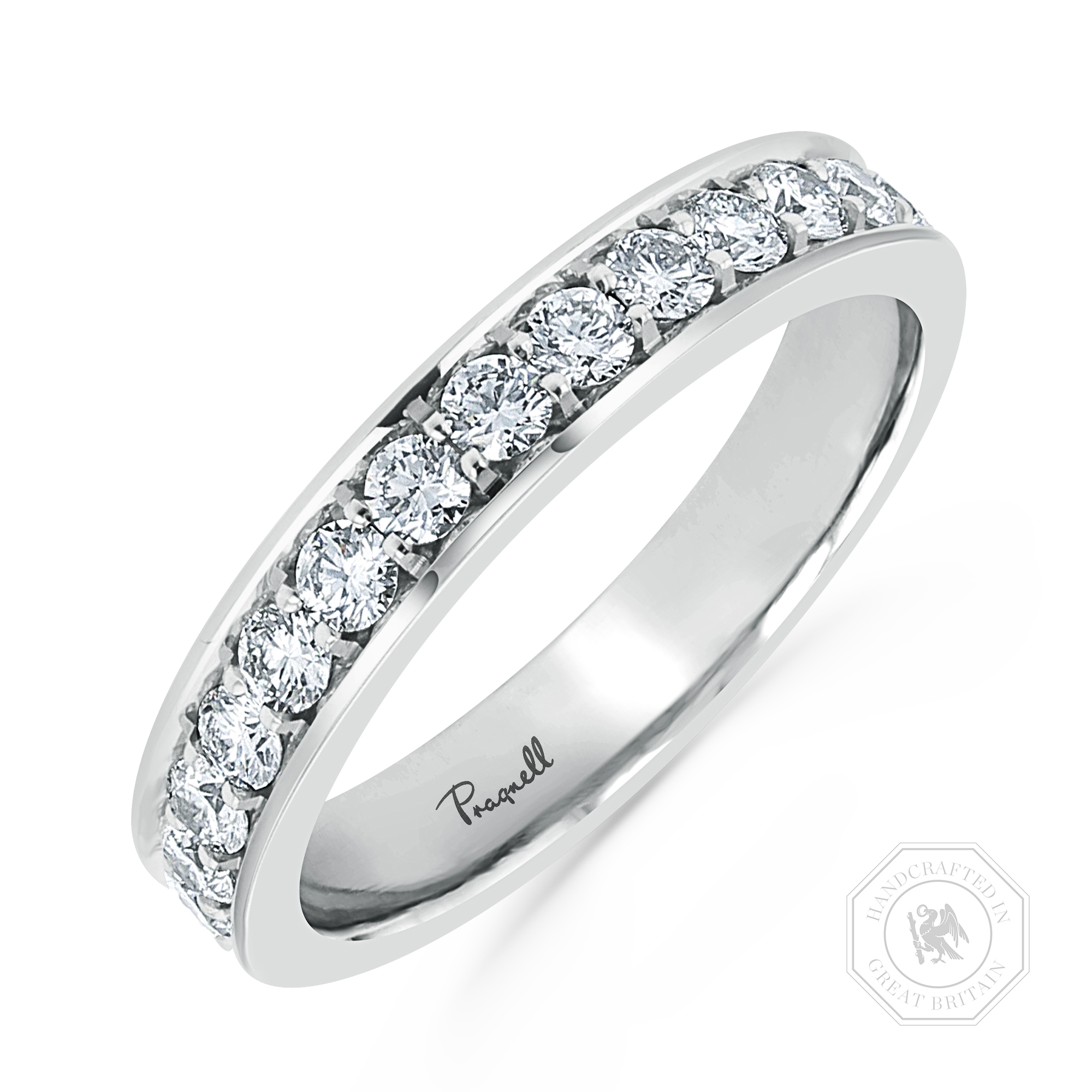 Brilliant Cut Diamond Eternity Ring Brilliant Cut, Eternity, Thread Set_1