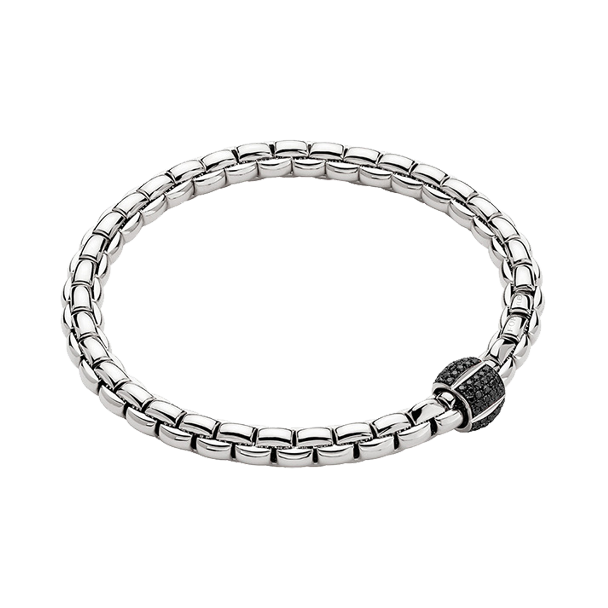 FOPE Eka Flex'it black Diamonds Bracelet Brilliant Cut, Pave Set_1