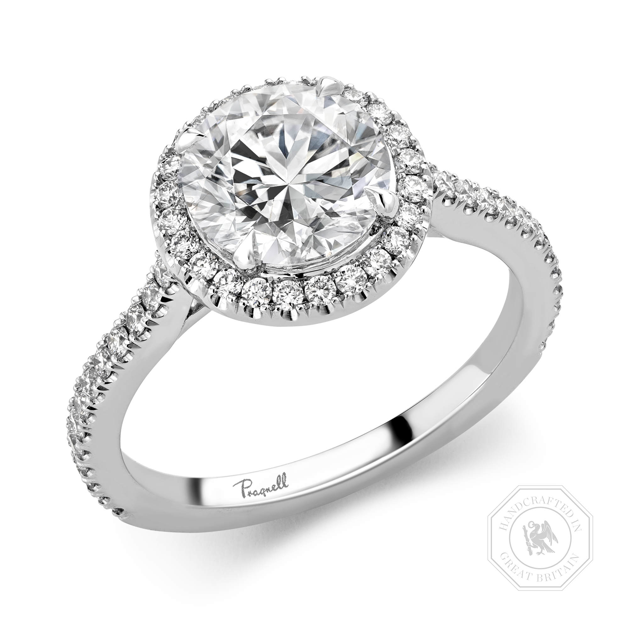 Celestial 2.01ct Brilliant Cut Diamond Cluster Ring Brilliant cut, Claw set_1