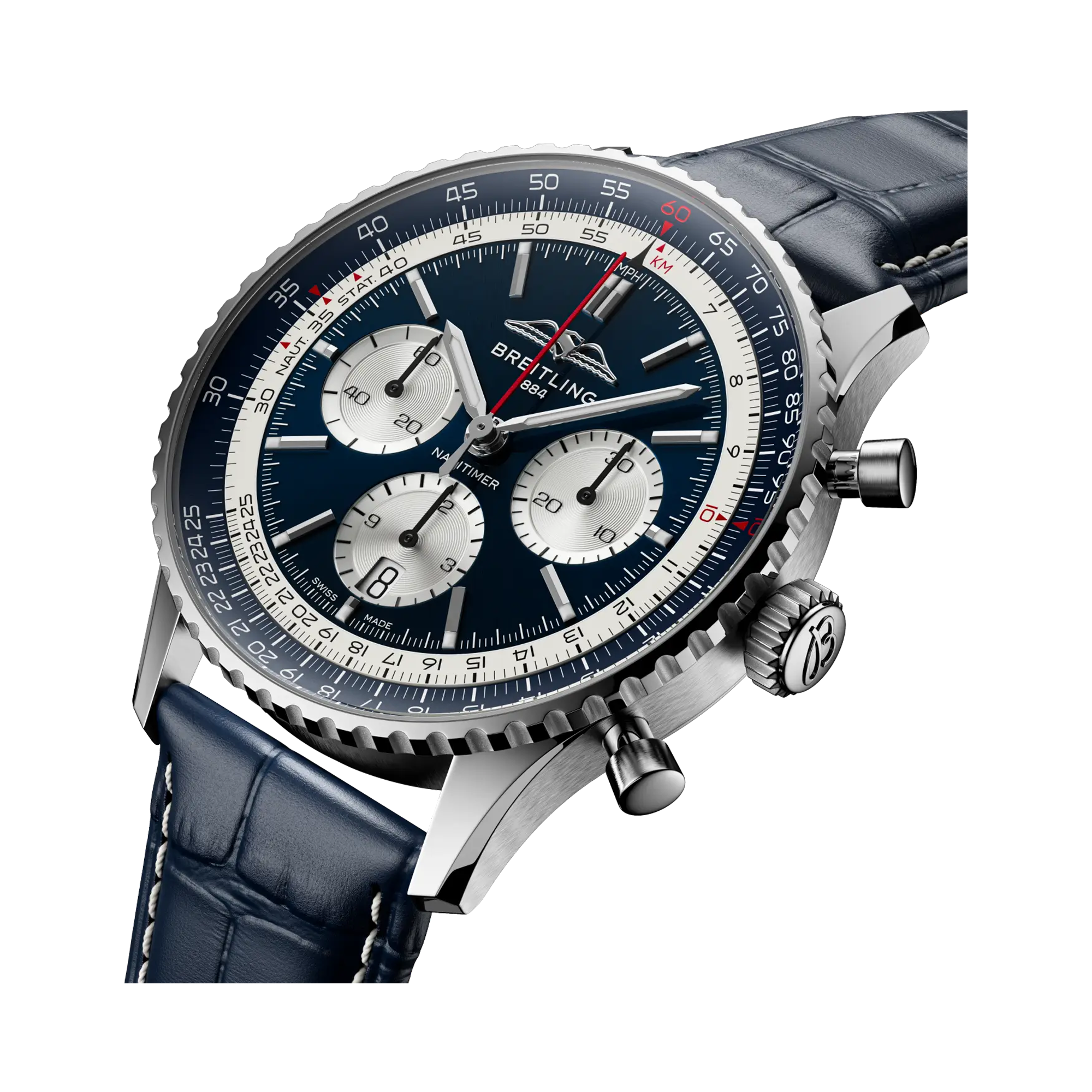 Breitling Navitimer B01 Chronograph 43 43mm, Blue Dial, Baton Numerals_2