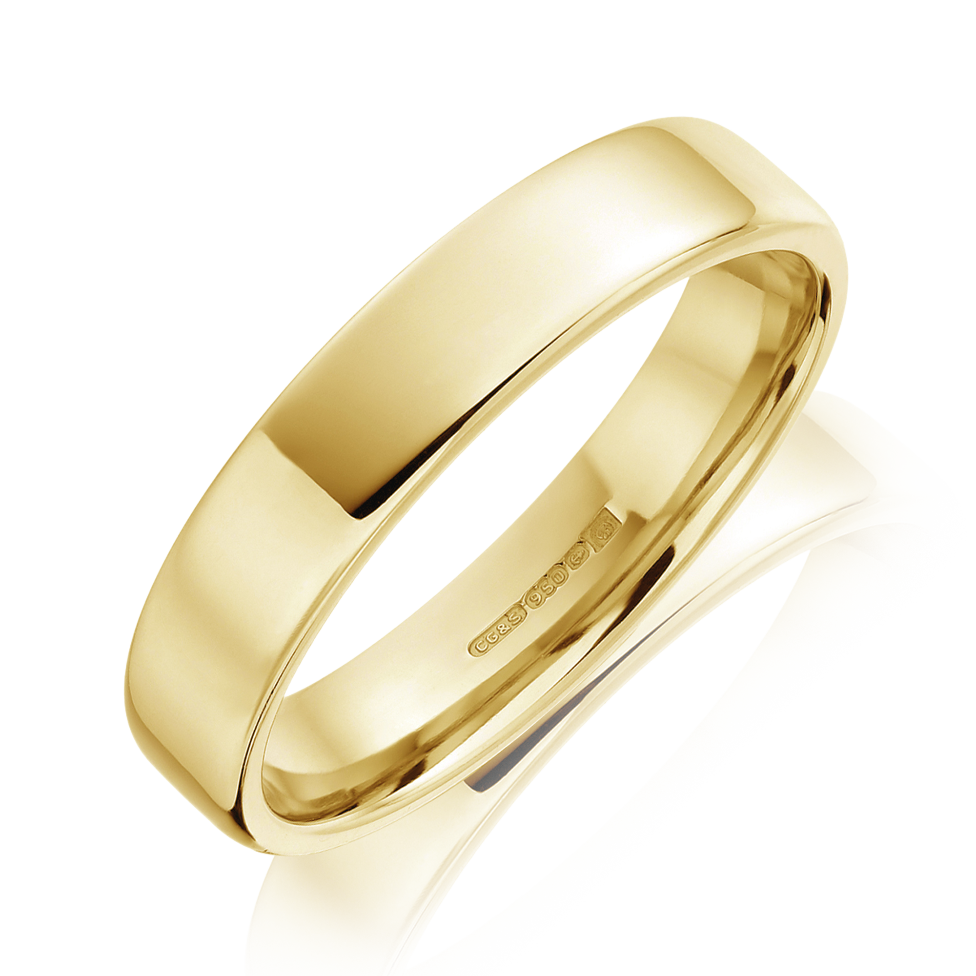 5mm Flat Court Wedding Ring _1