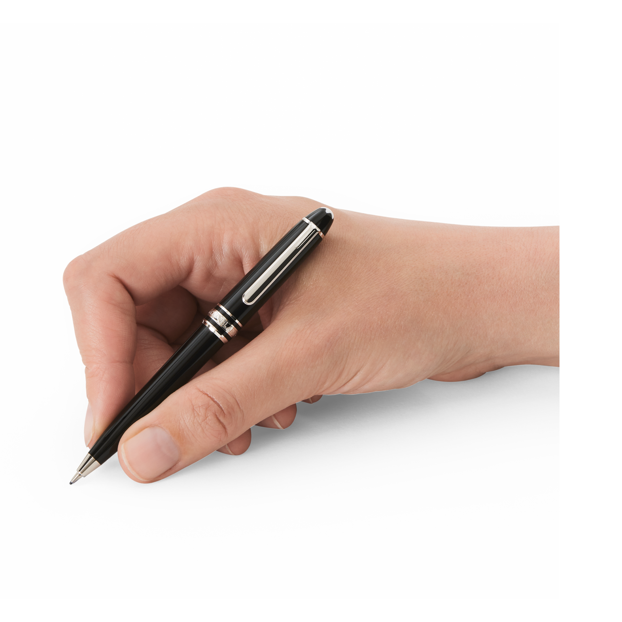 Montblanc Meisterstück Platinum-Coated Homage to W.A. Mozart Mechanical Pencil (Small Size) 0.7mm , 108750_10