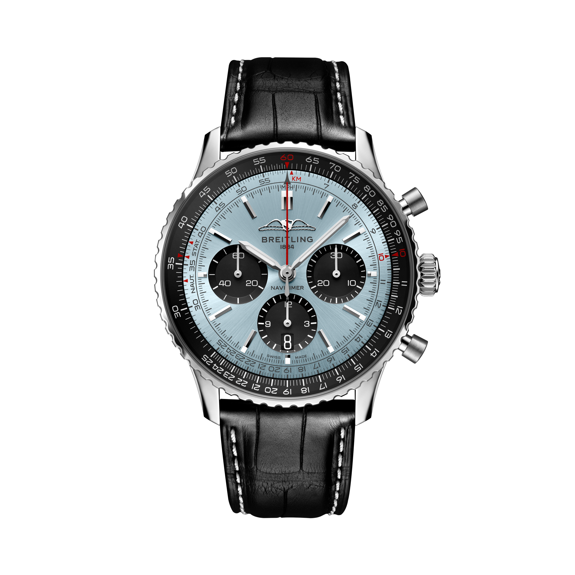 Breitling Navitimer B01 Chronograph 43 43mm, Ice Blue Dial, Baton Numerals_1