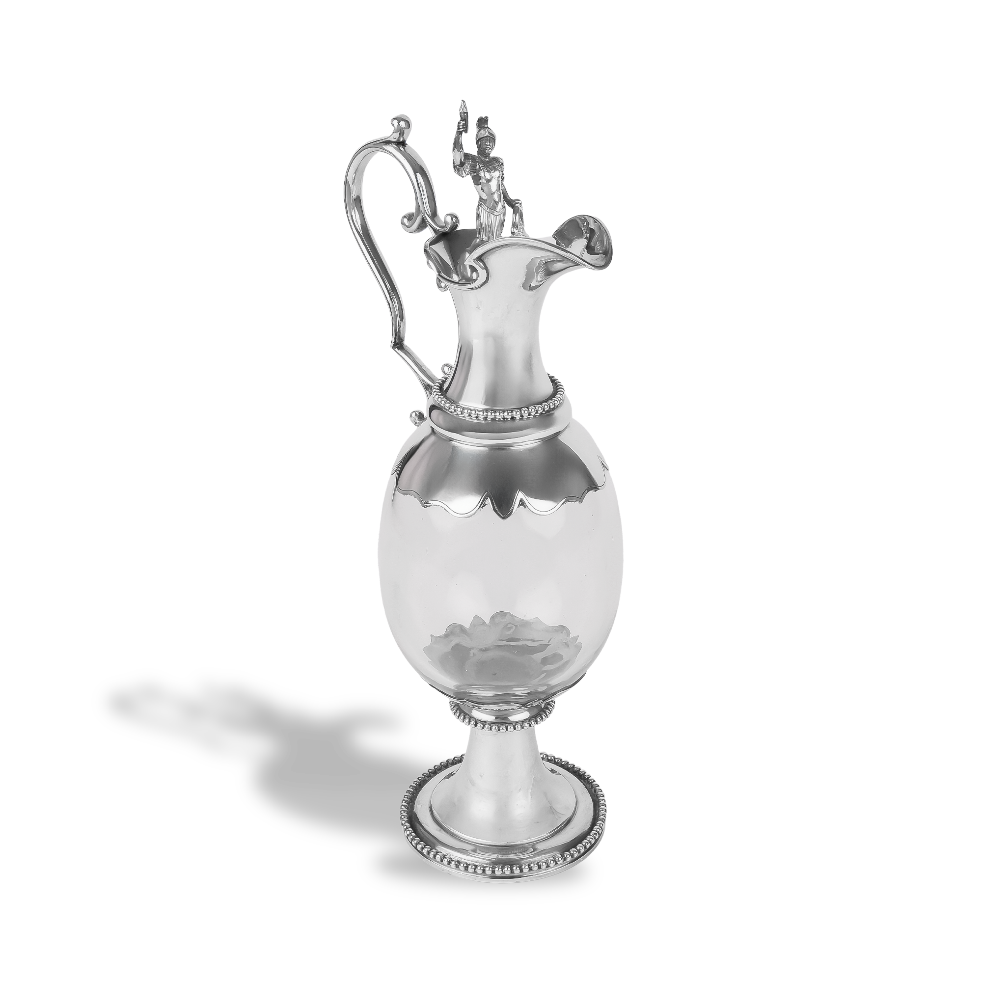 Silver Victorian Claret Jug Hallmarked London_1