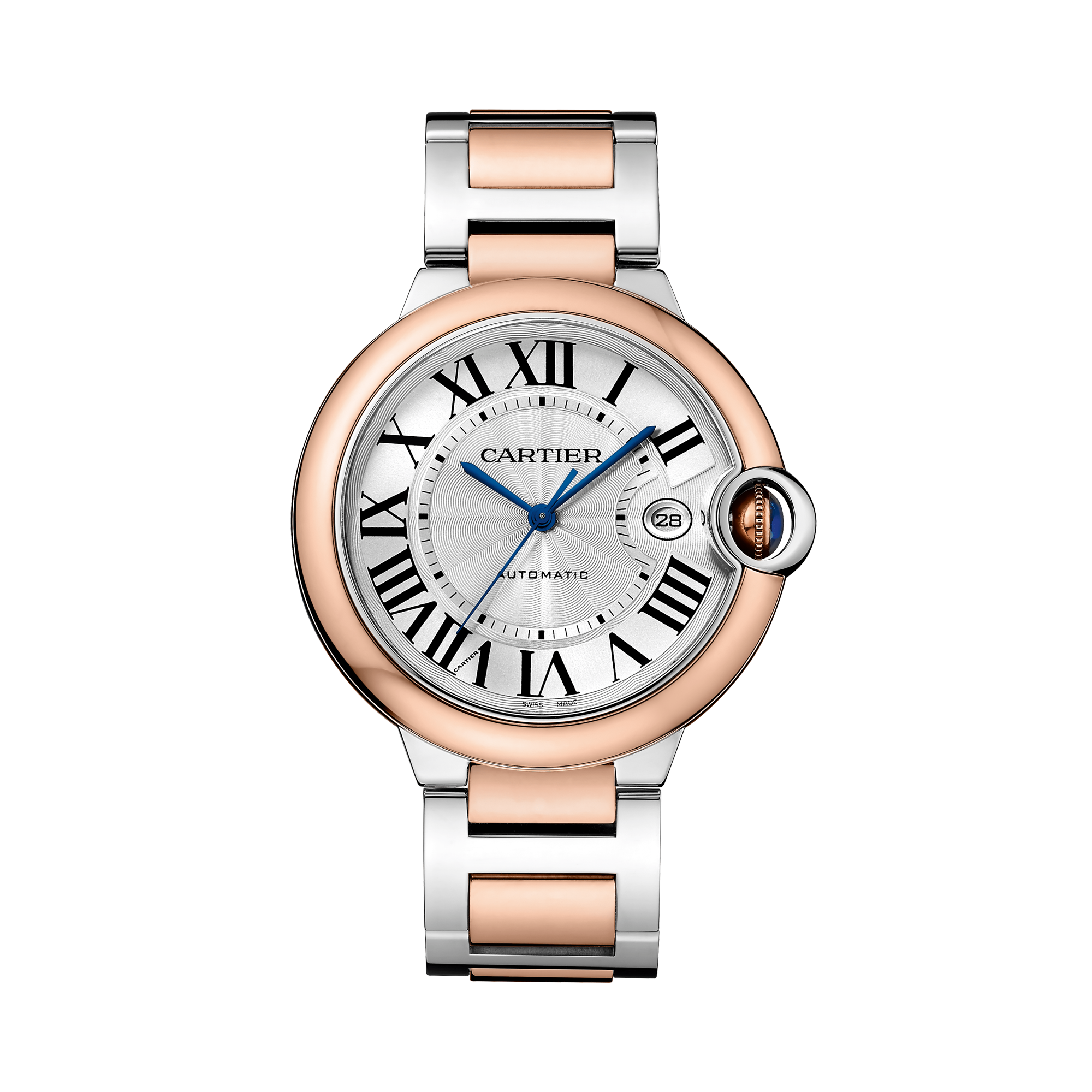 Cartier Ballon Bleu de Cartier 42mm, Silver Dial, Roman Numerals_1