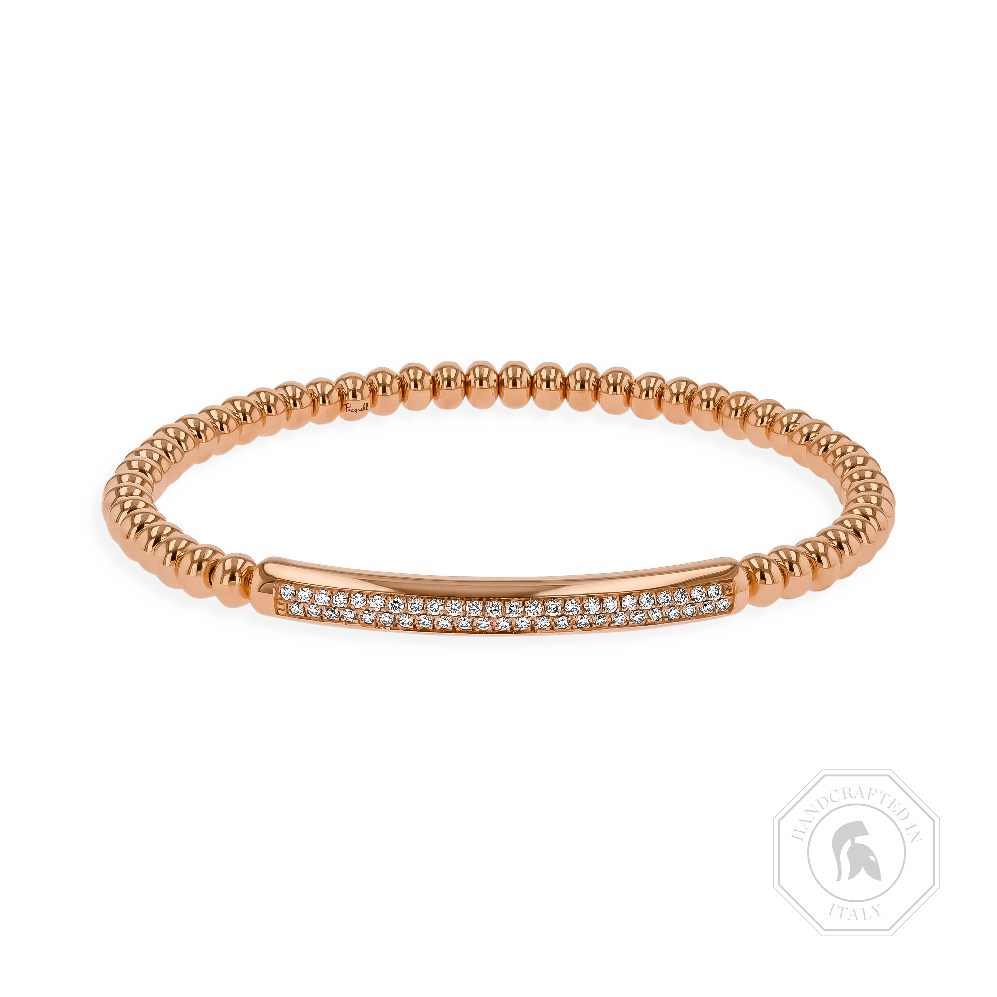 Bohemia 0.53ct Large Expandable Diamond Bracelet Brilliant Cut, Pave Set_1