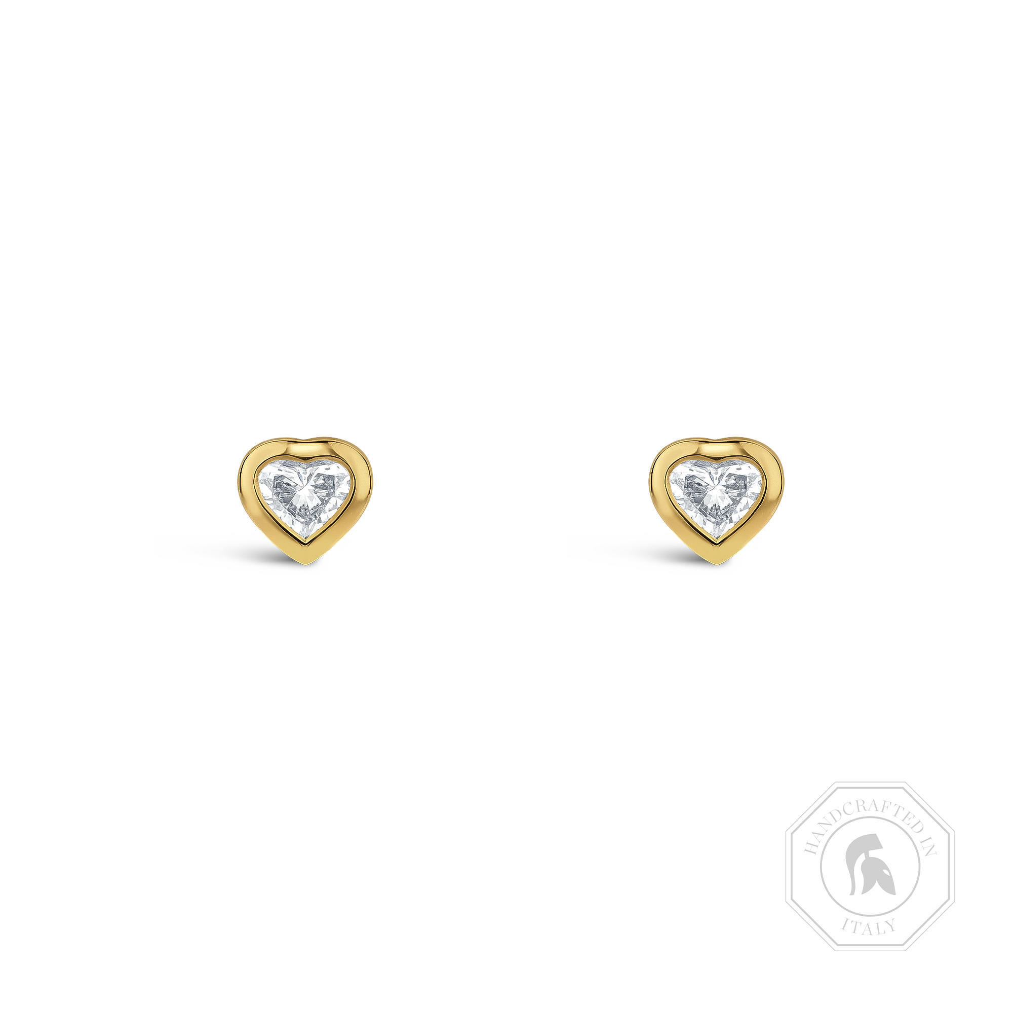 Sundance Diamond Earrings Heartshaped, Rubover Set_1