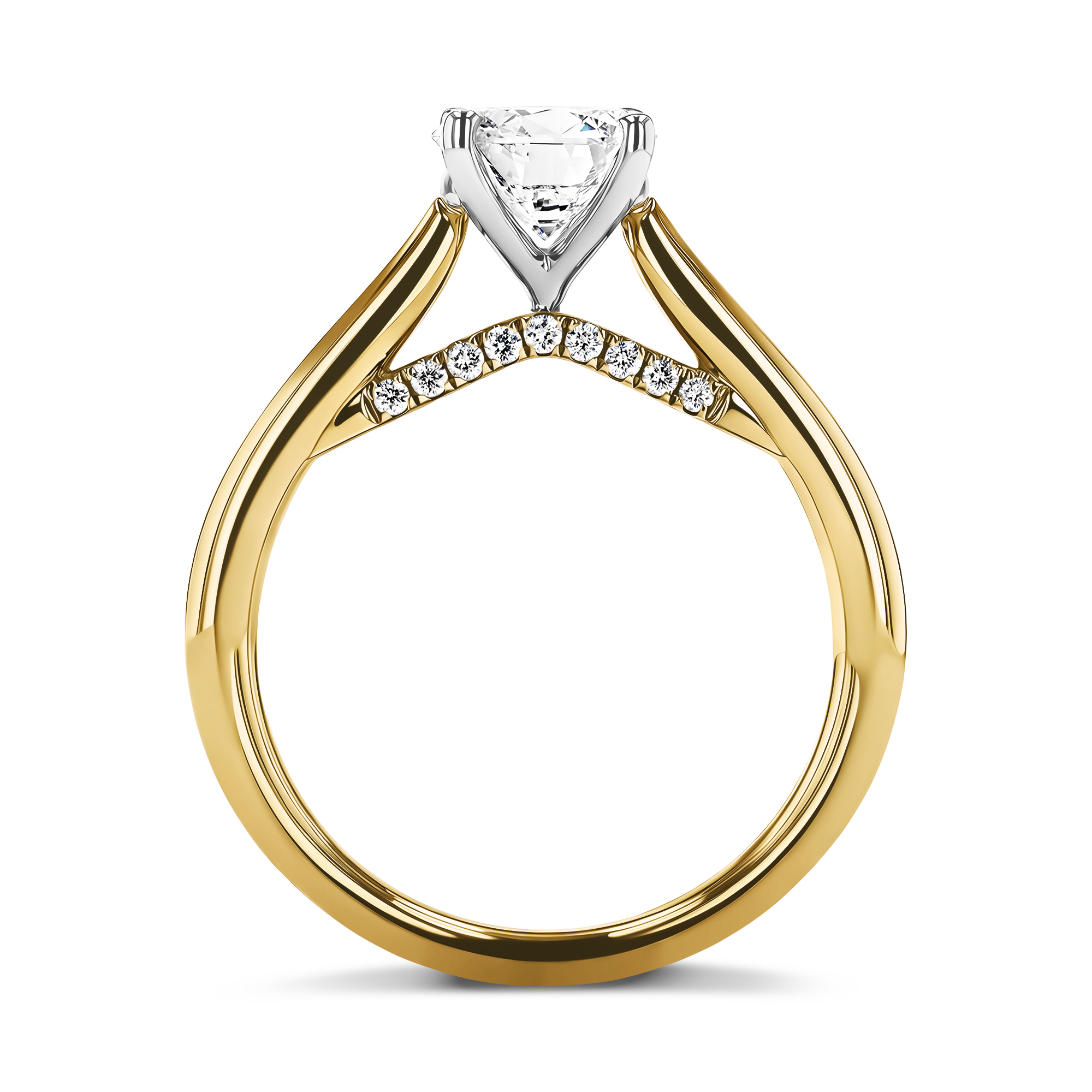 Classic 0.32ct Brilliant Cut Diamond Ring Brilliant cut, Claw set_3