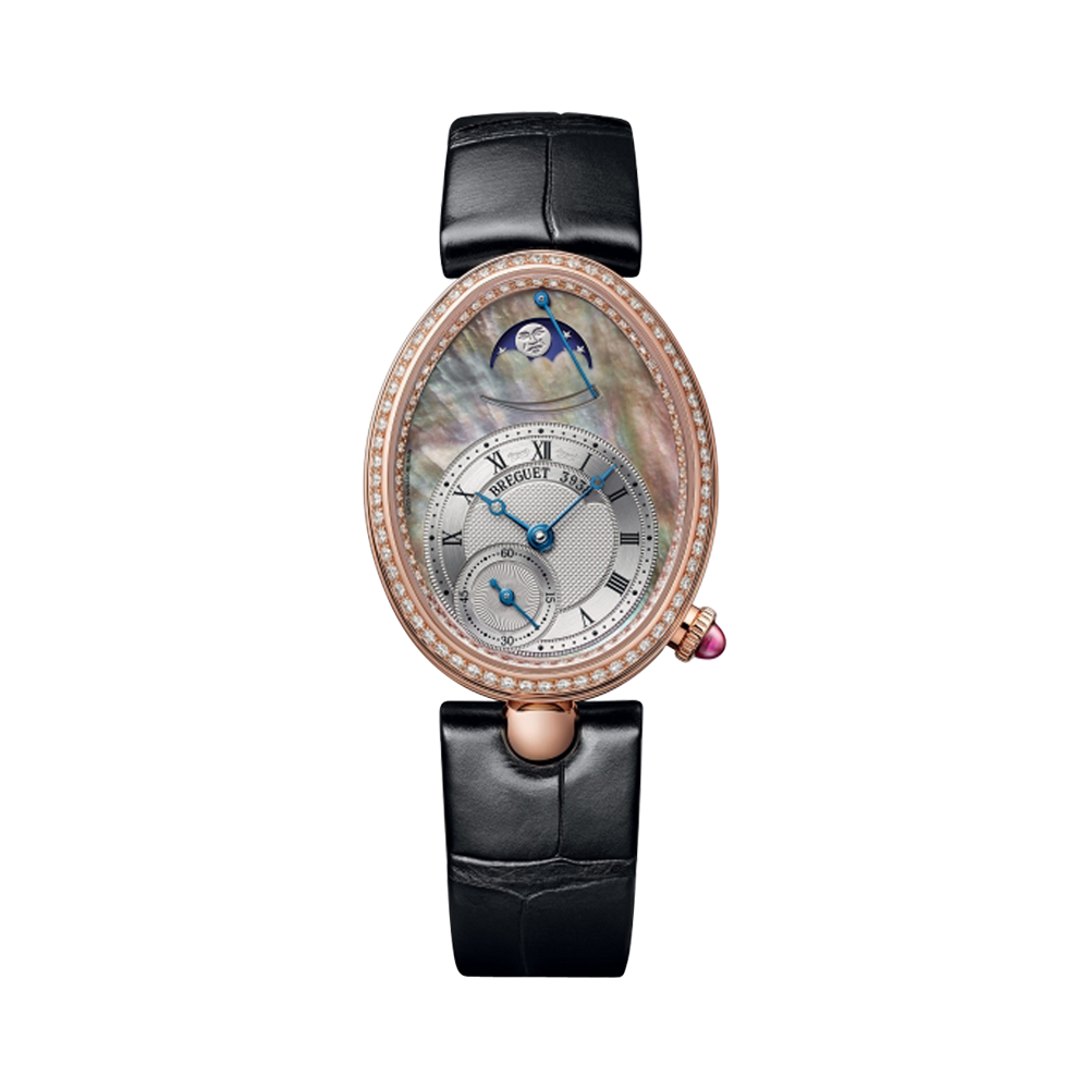 Breguet Reine de Naples 28.45mm, Mother of Pearl Dial, Roman Numerals_1